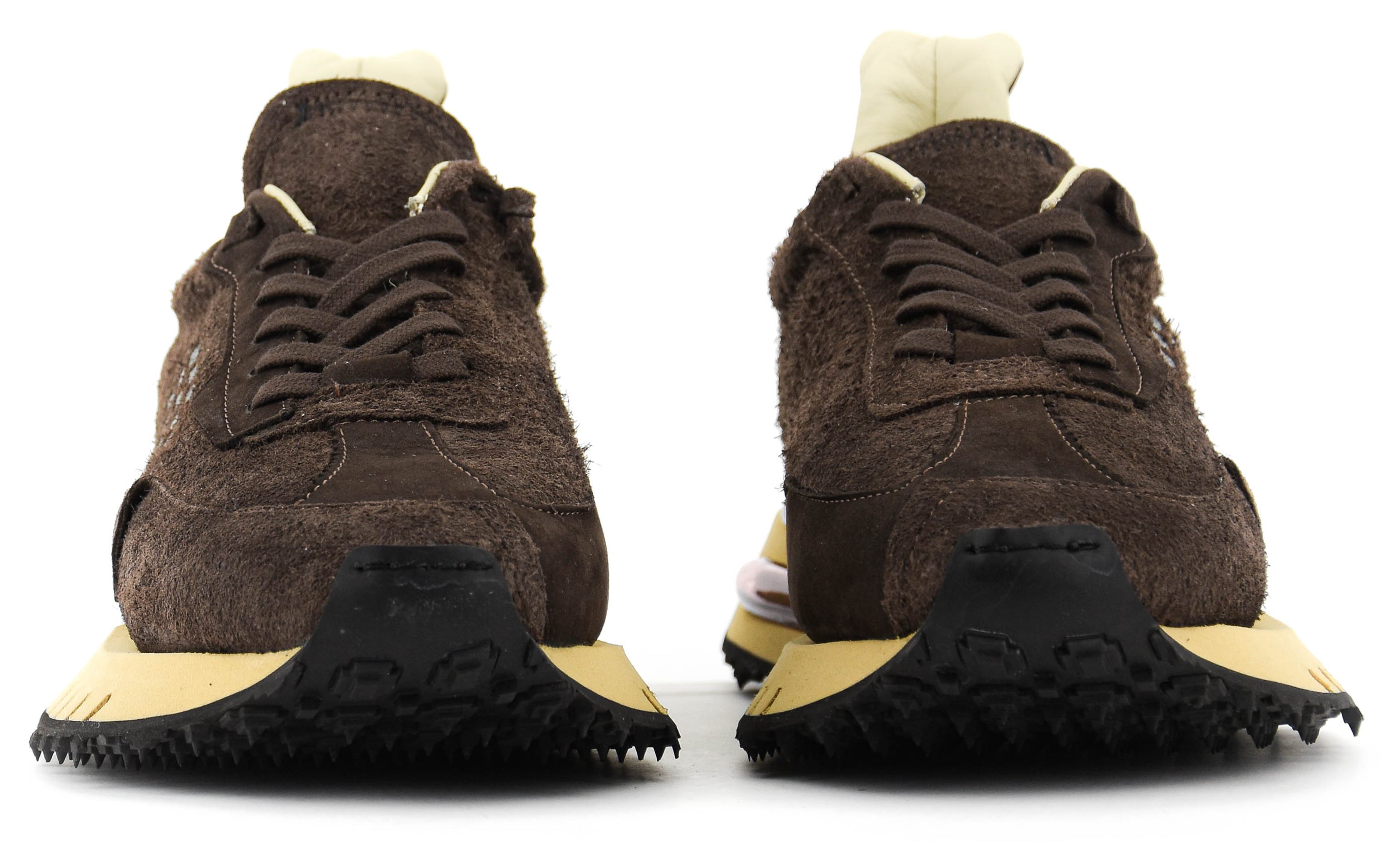 BePositive + RACE SNEAKER BROWN
