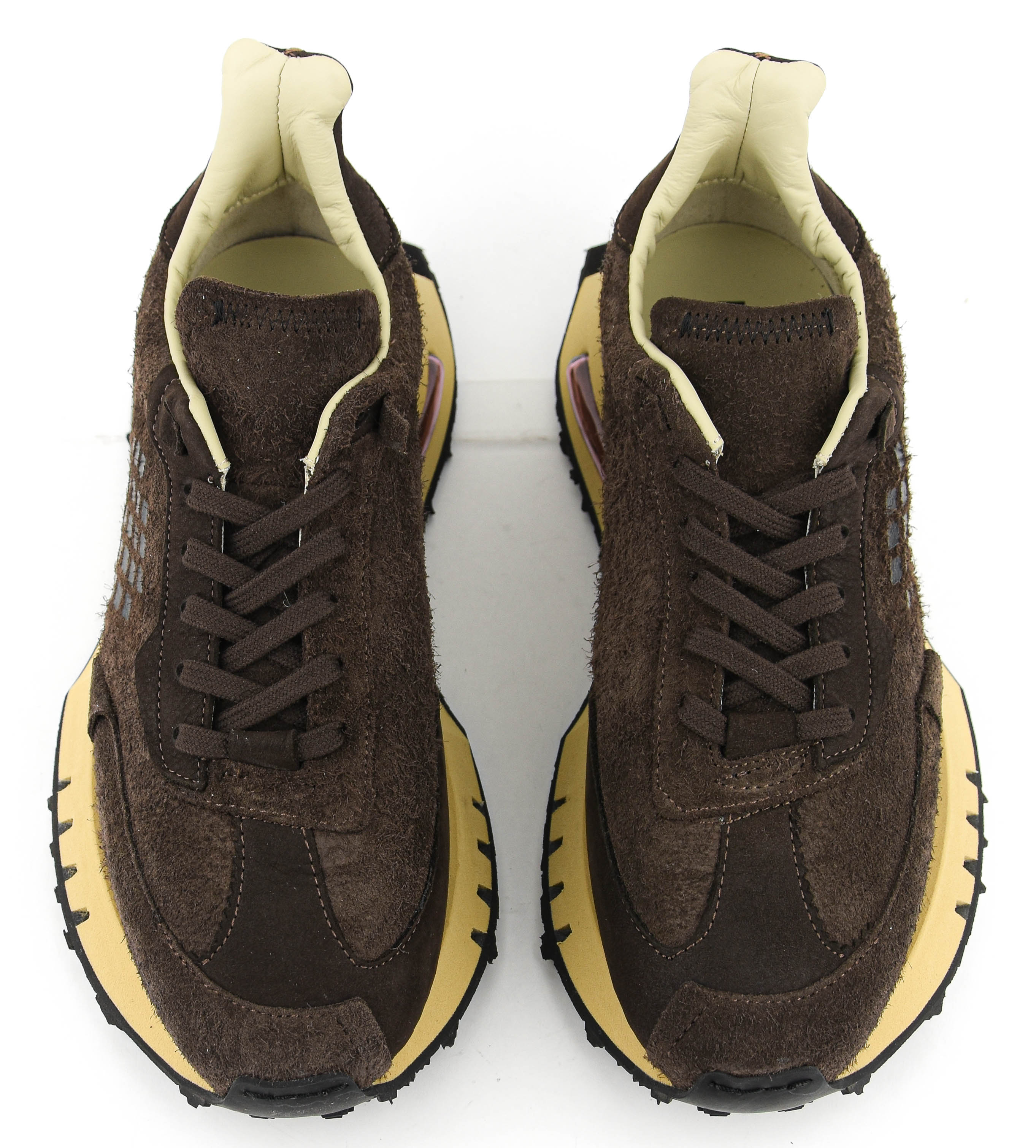 BePositive + RACE SNEAKER BROWN
