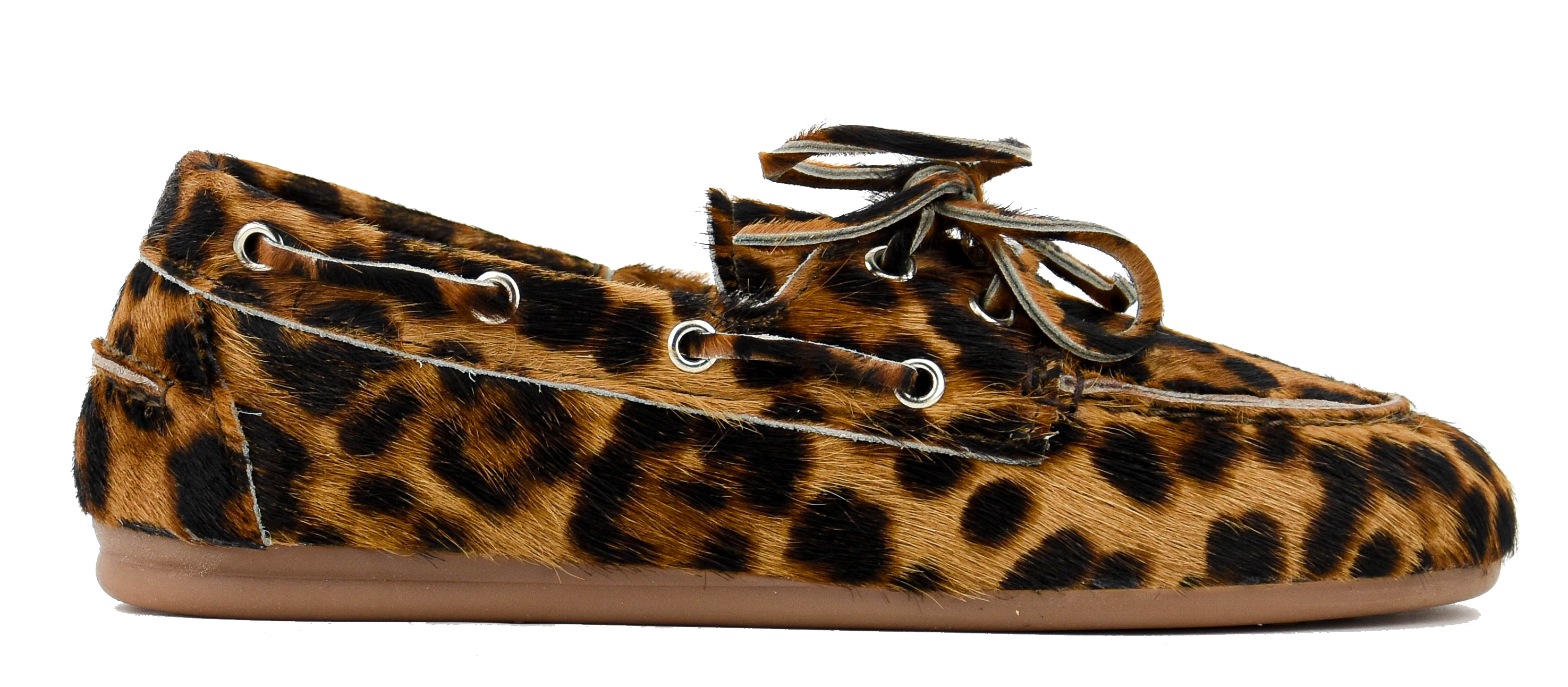 POSA BOAT LOAFER LEOPARD