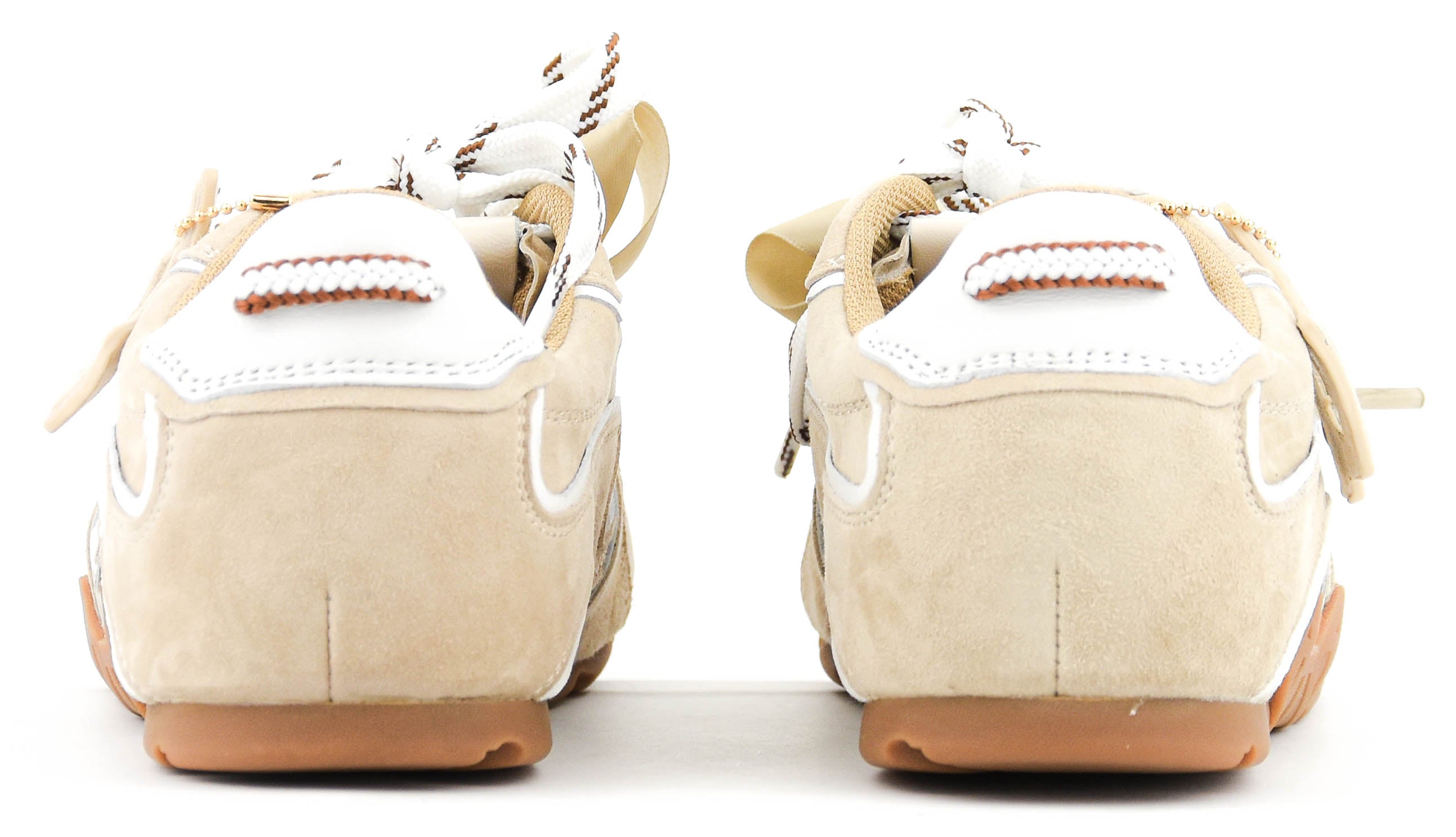 NAKED WOLFE ADORED OFFWHITE SUEDE