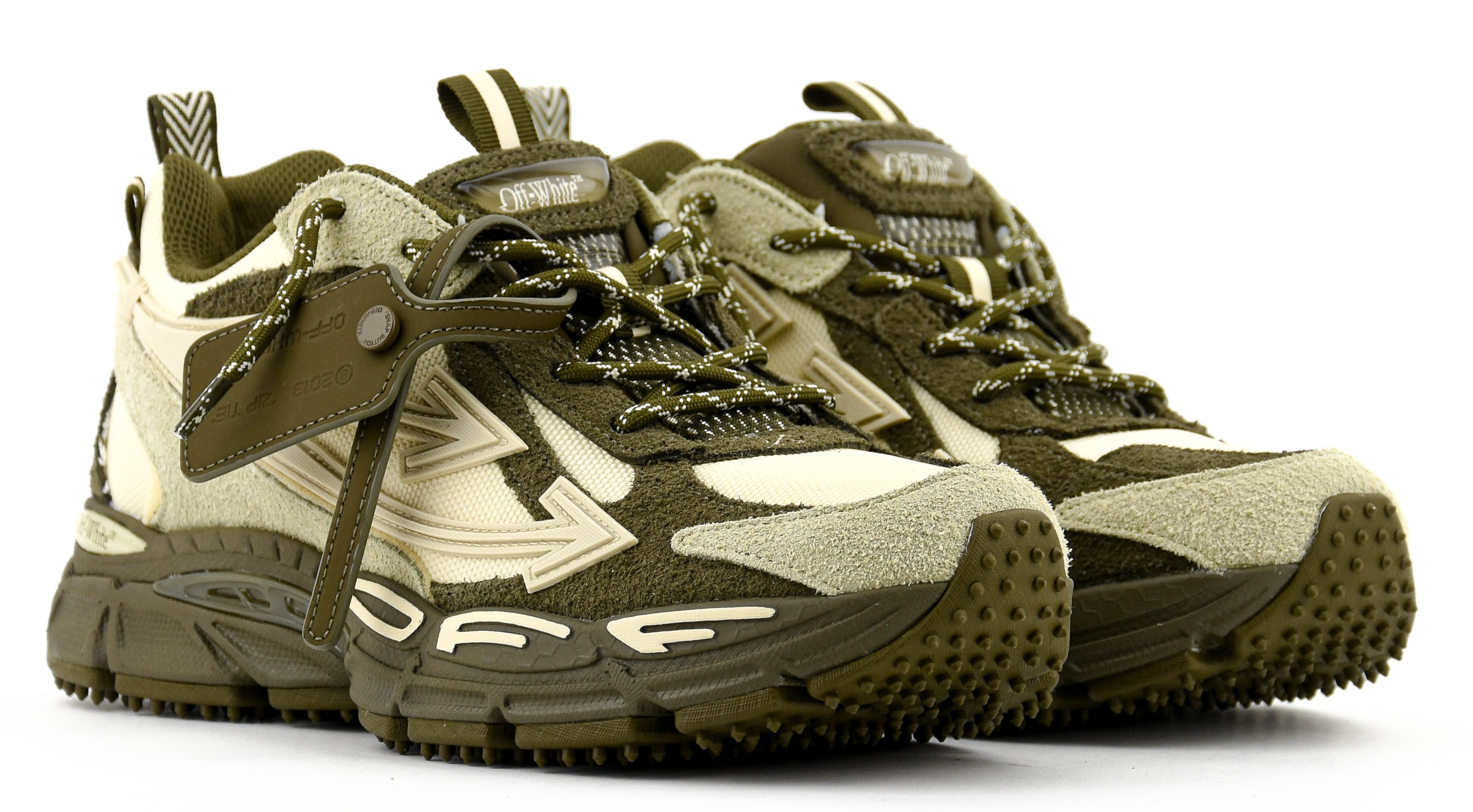 OFFWHITE 'BRB' FOREST GREEN SAND