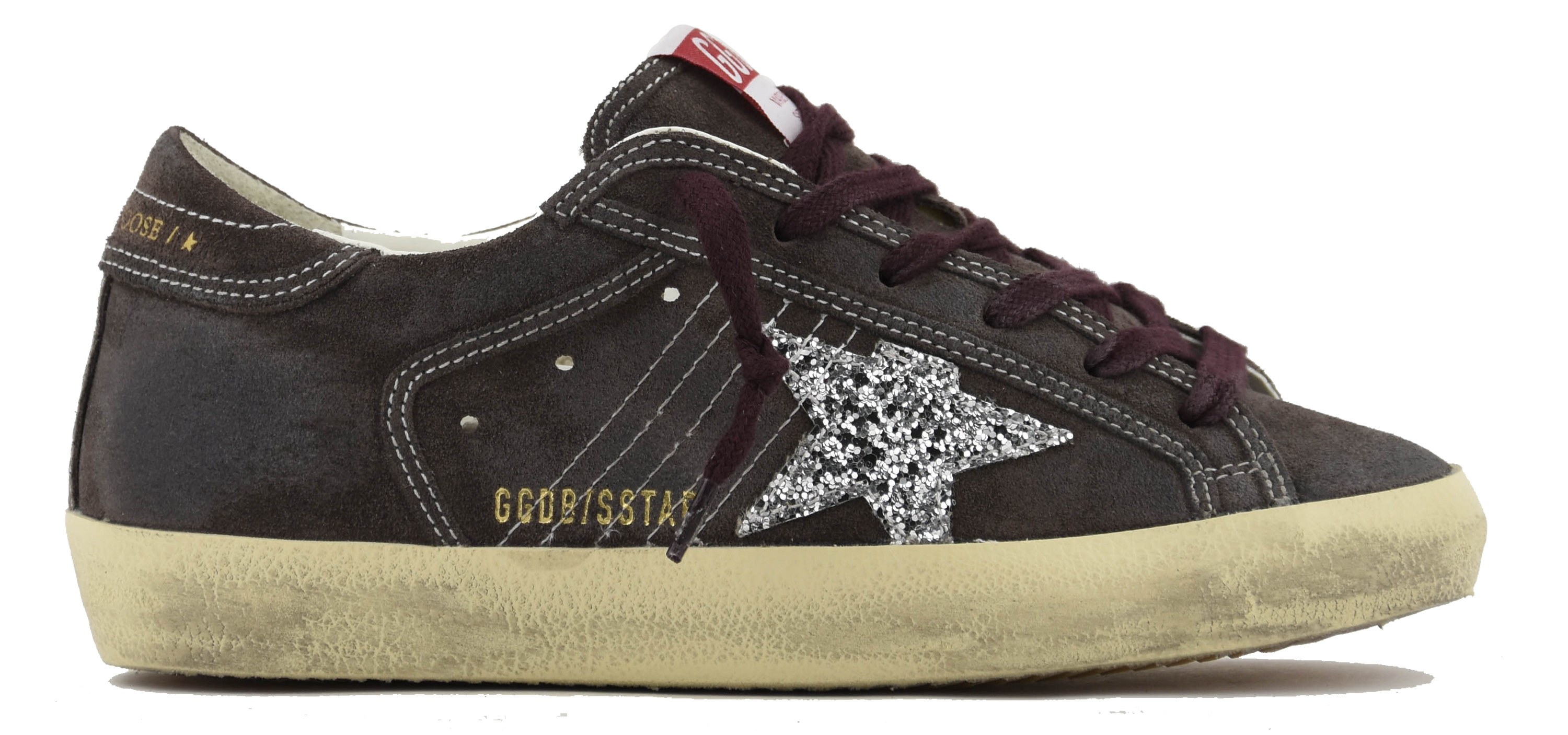 GOLDEN GOOSE SUPERSTAR BROWN ANTRACITE