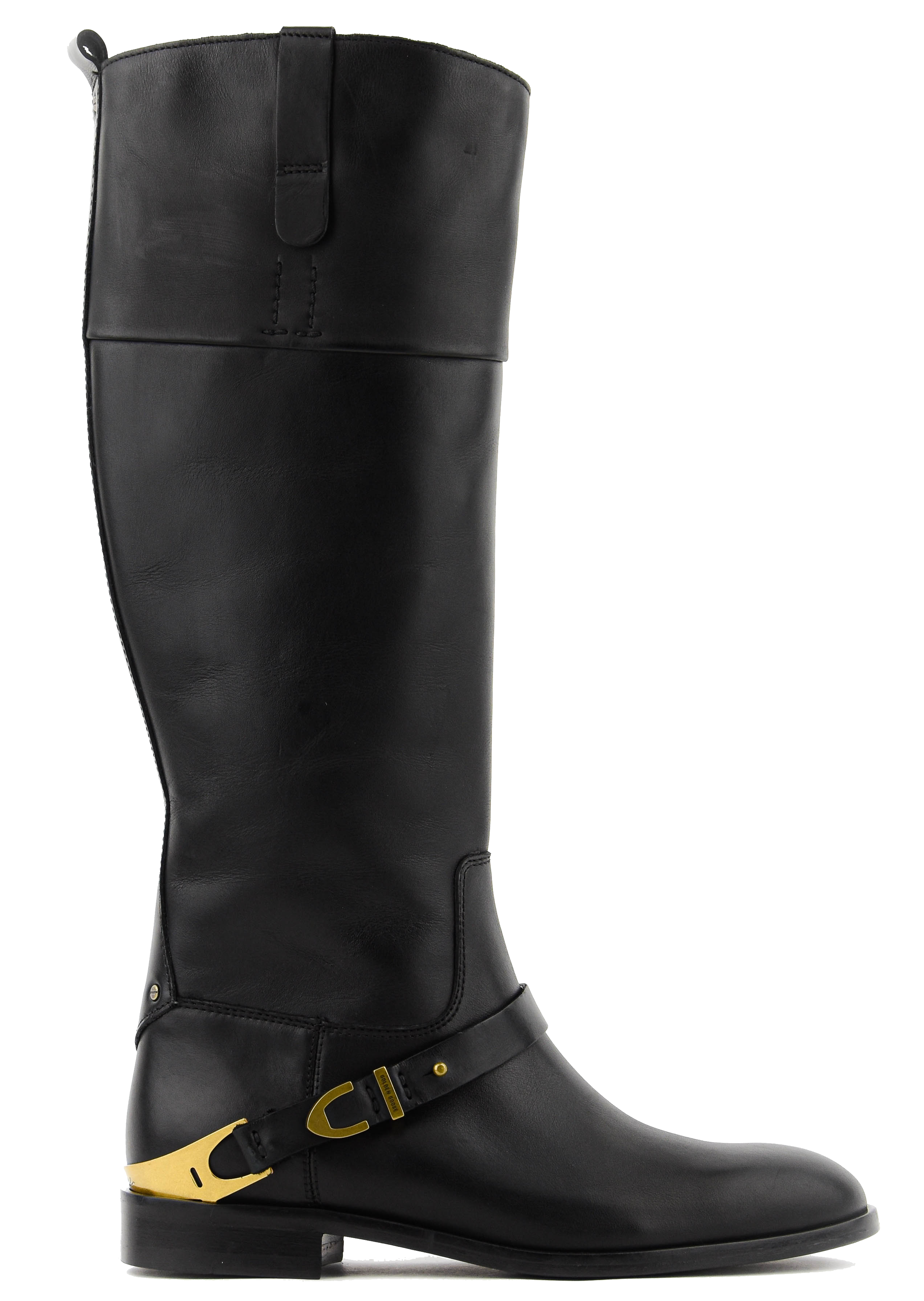 GOLDEN GOOSE NEW CHARLIE BOOTS BLACK