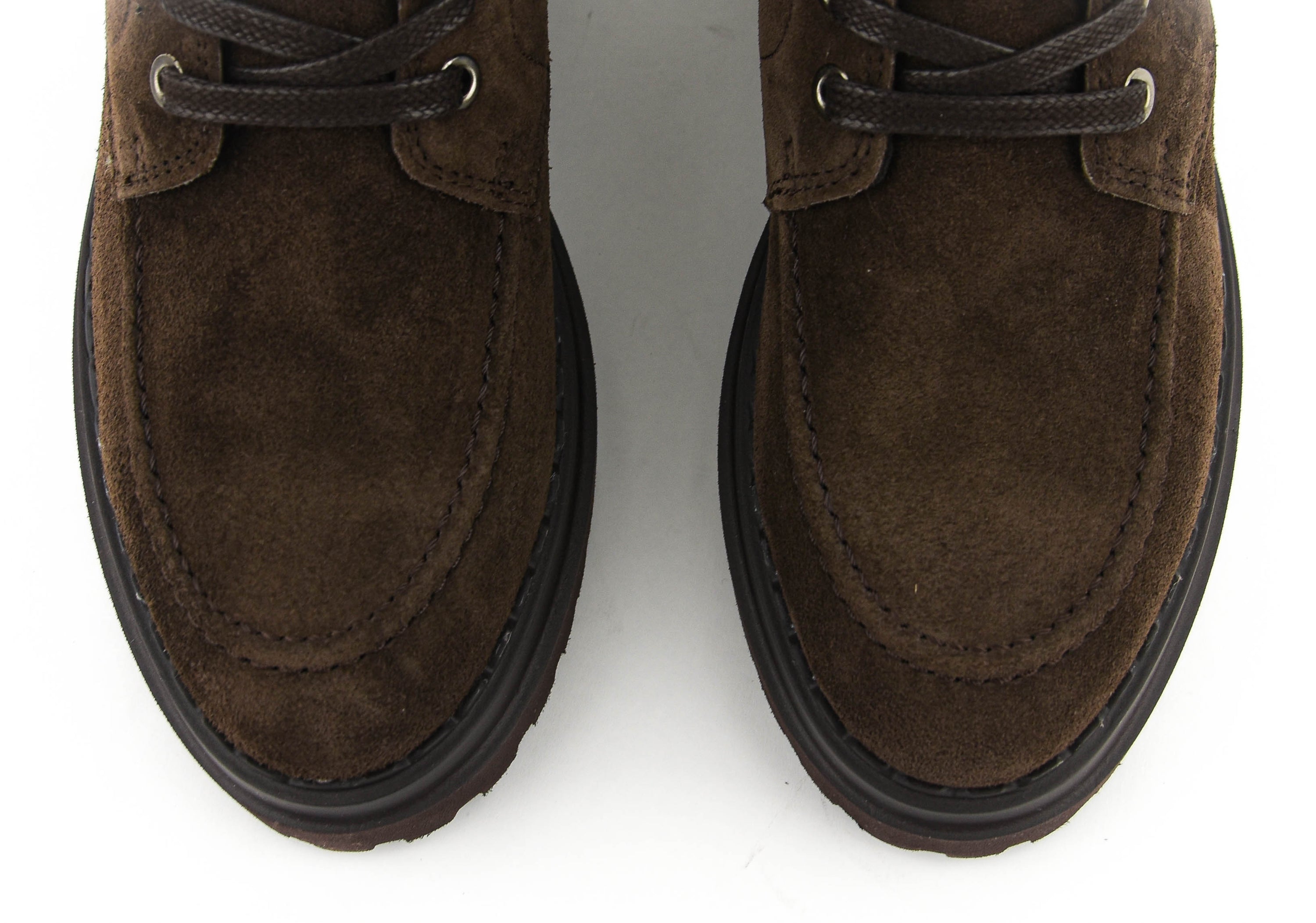 NUBIKK FAE BOBBI FUR BROWN SUEDE