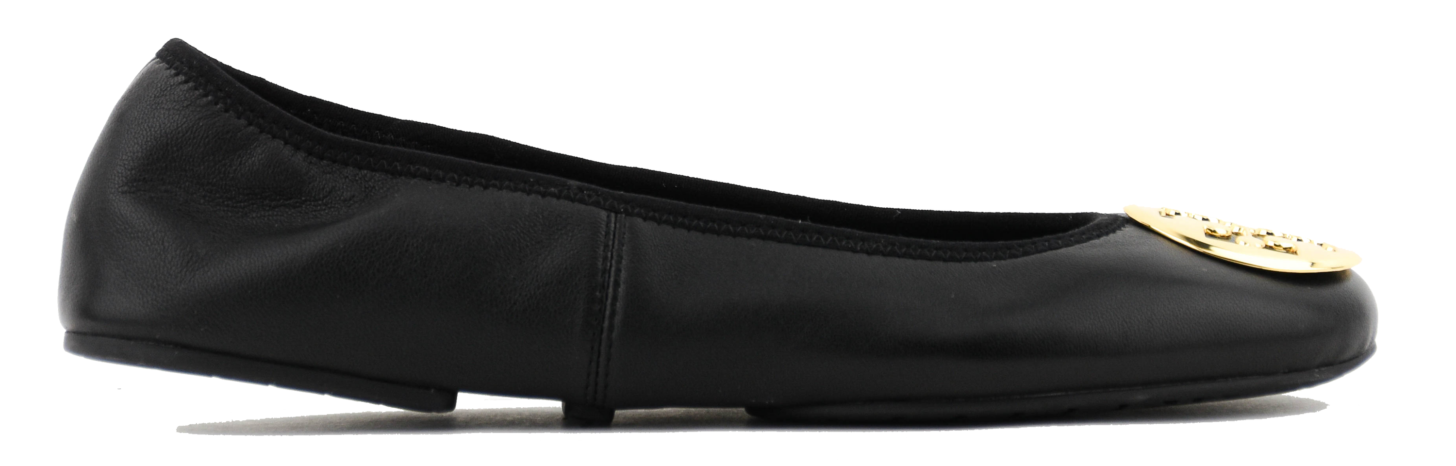 TORY BURCH REVA TRAVEL BALLET BLACK