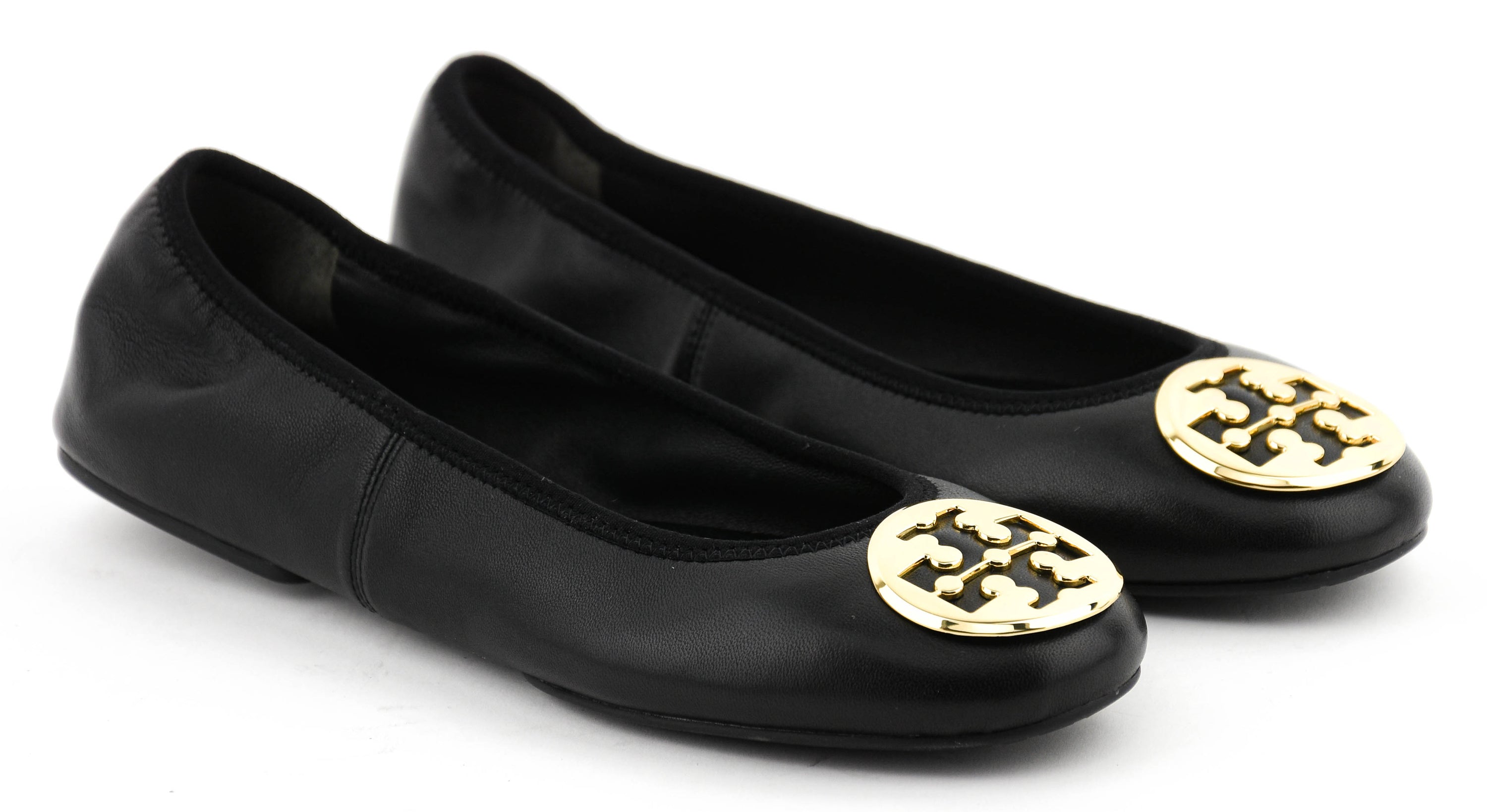 TORY BURCH REVA TRAVEL BALLET BLACK