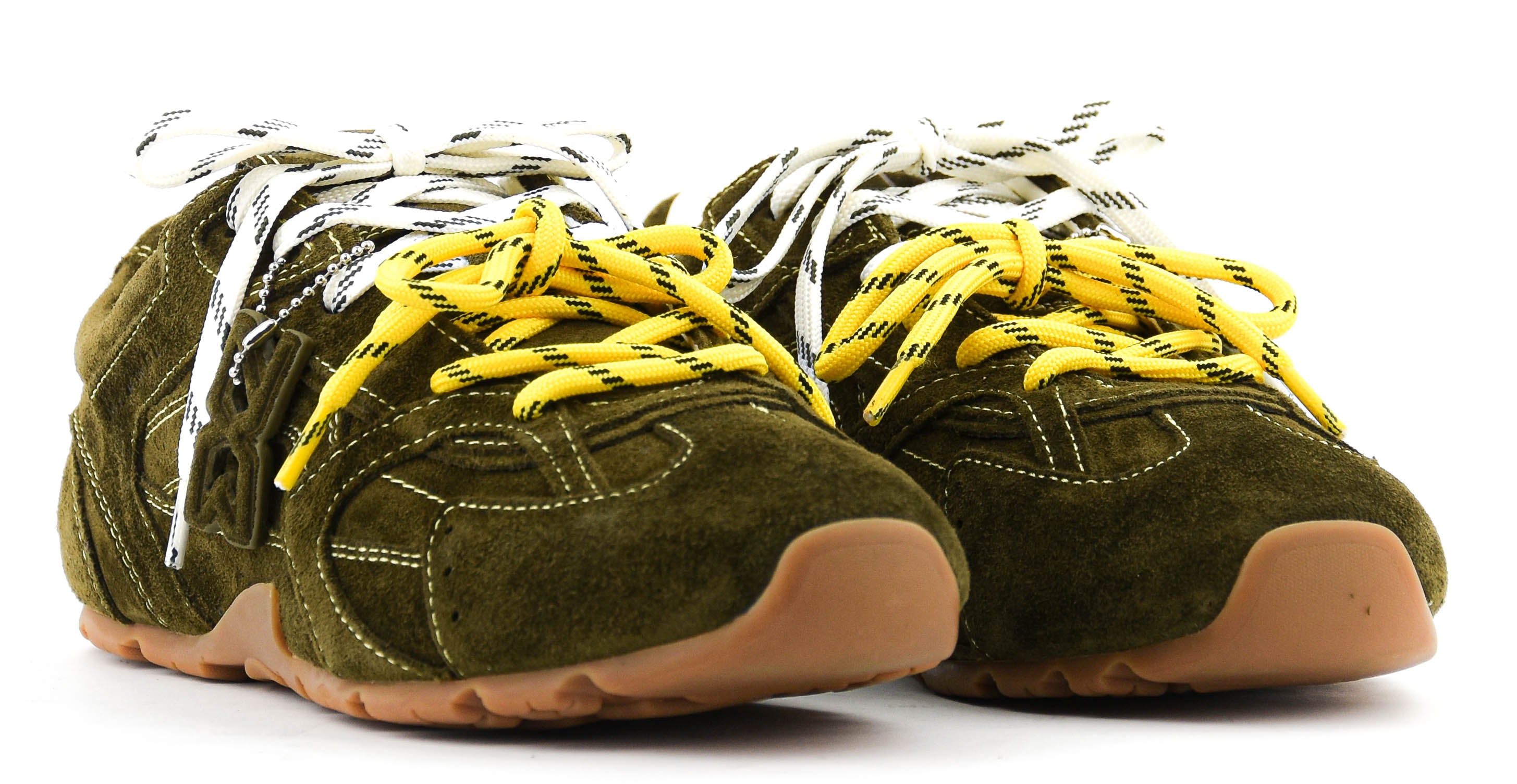 NOKWOL ATLAS SNEAKER KHAKI SUEDE
