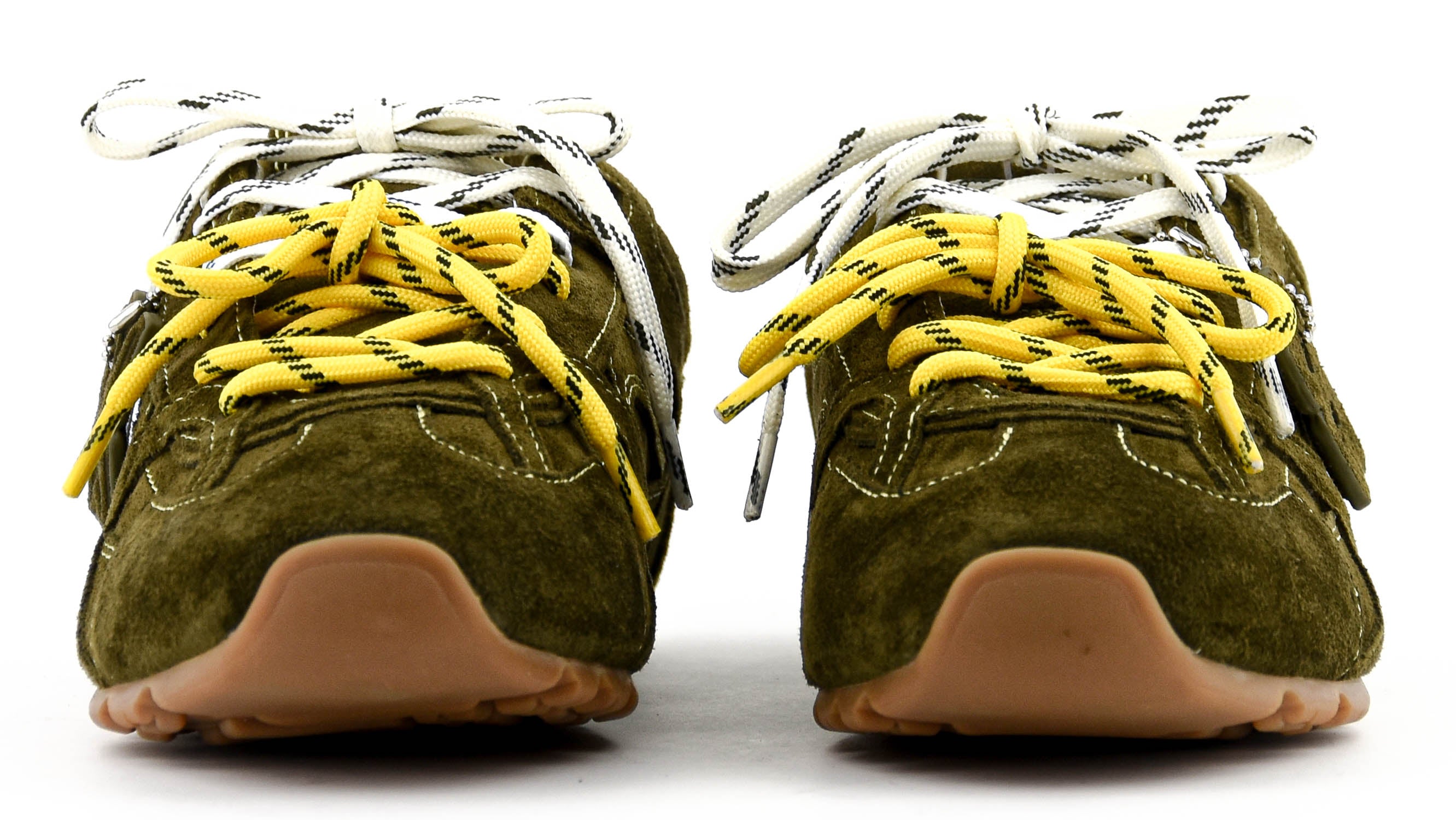 NOKWOL ATLAS SNEAKER KHAKI SUEDE