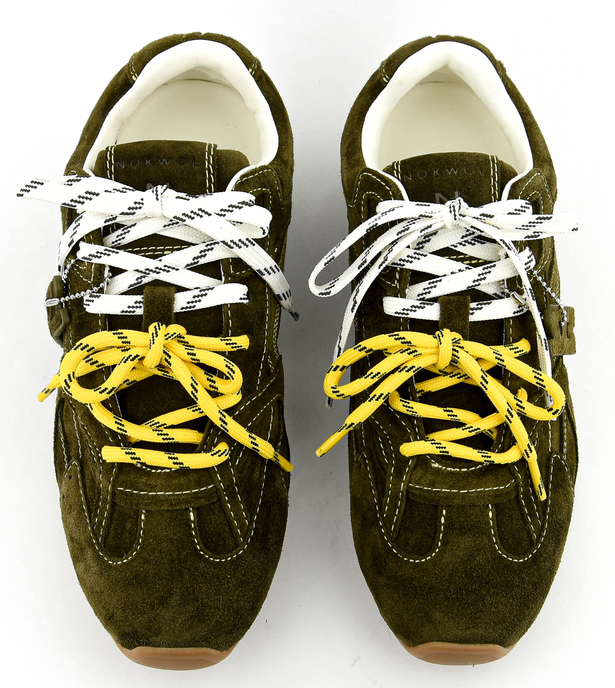 NOKWOL ATLAS SNEAKER KHAKI SUEDE