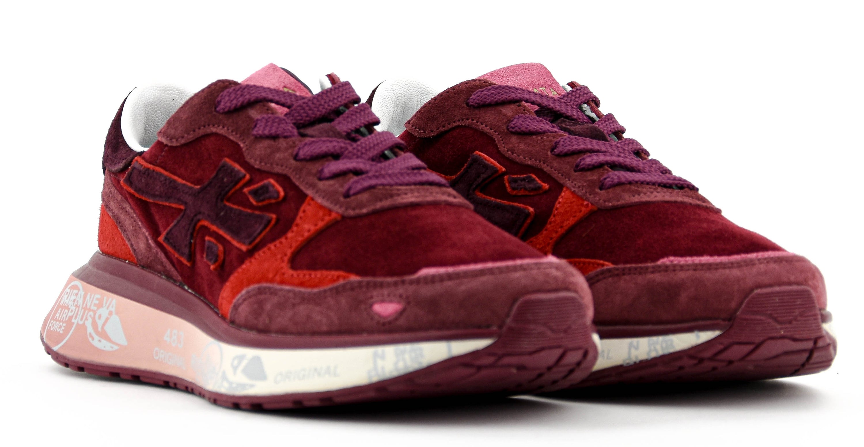PREMIATA LAURYN SNEAKER RED