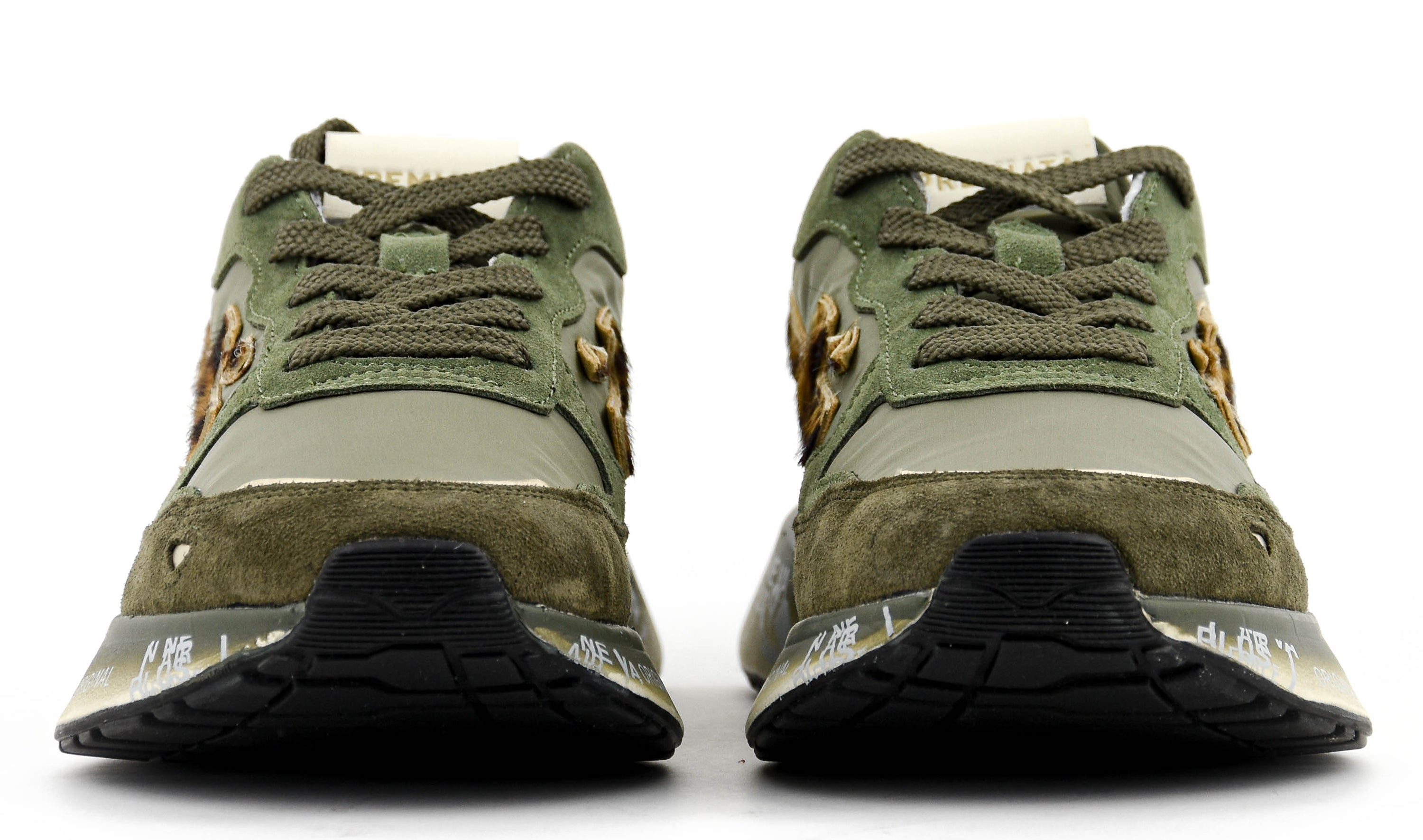PREMIATA LAURYN SNEAKER KAKI LEOPARD