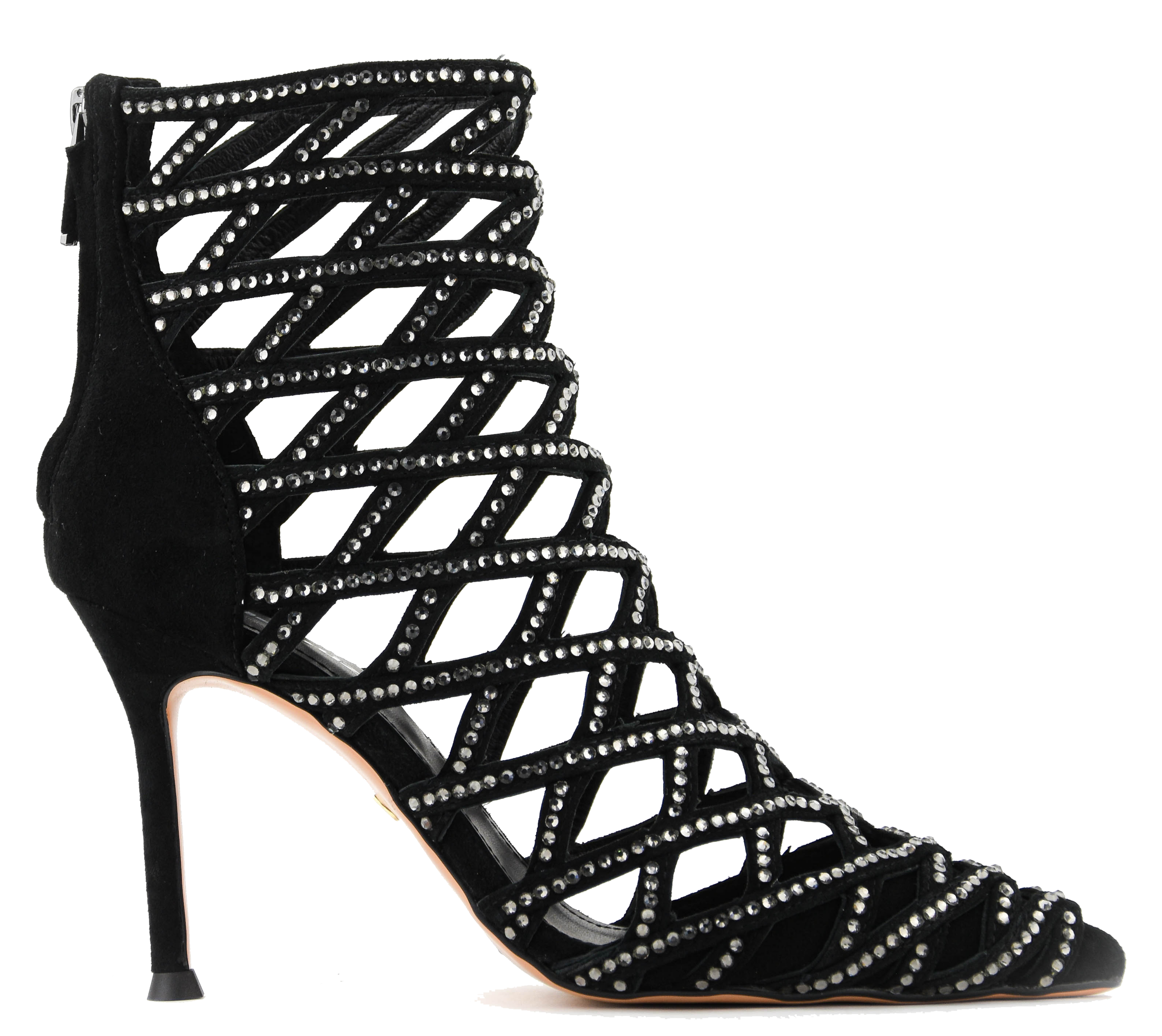 LOLA CRUZ ALVA SANDAL BLACK