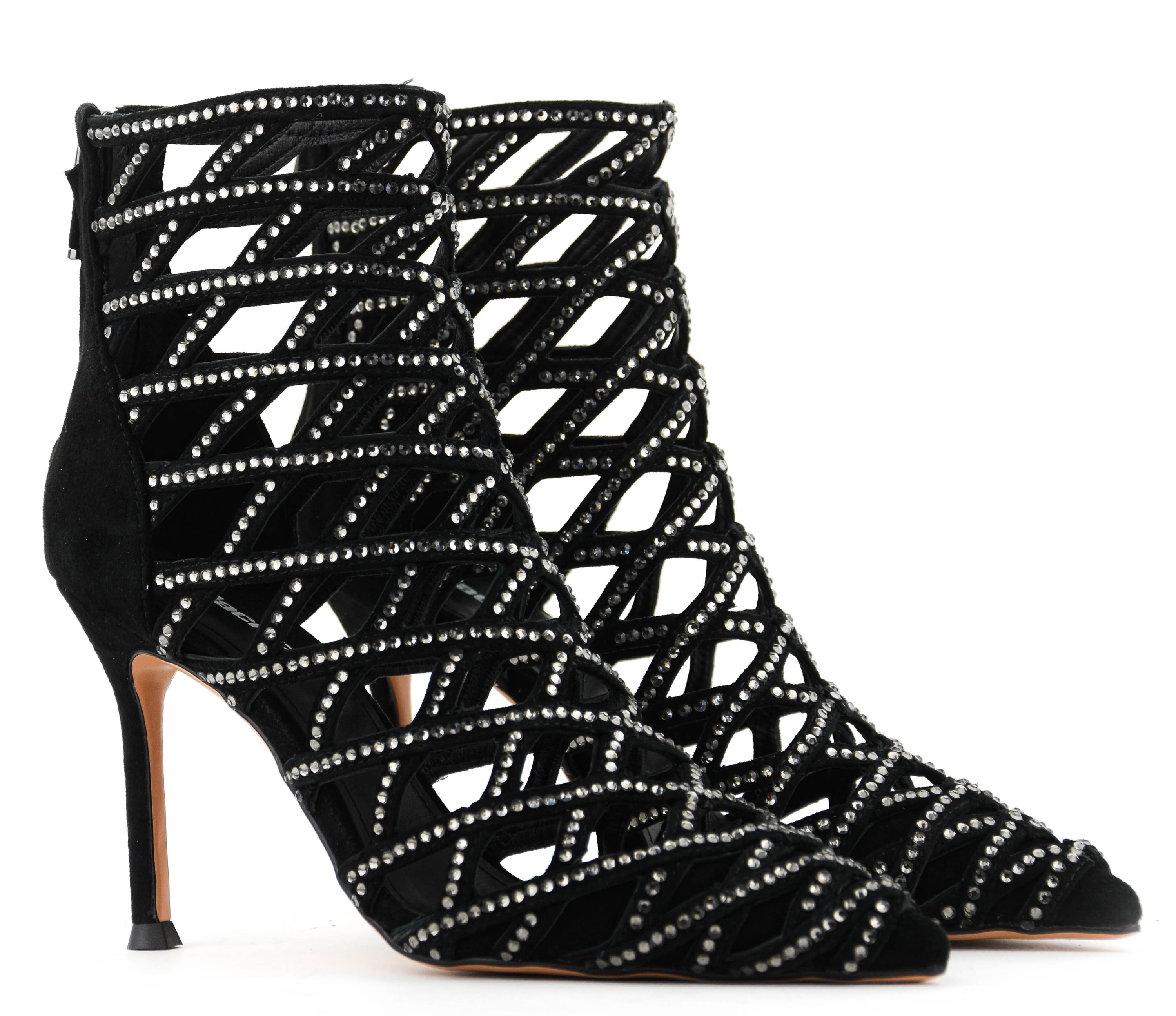 LOLA CRUZ ALVA SANDAL BLACK