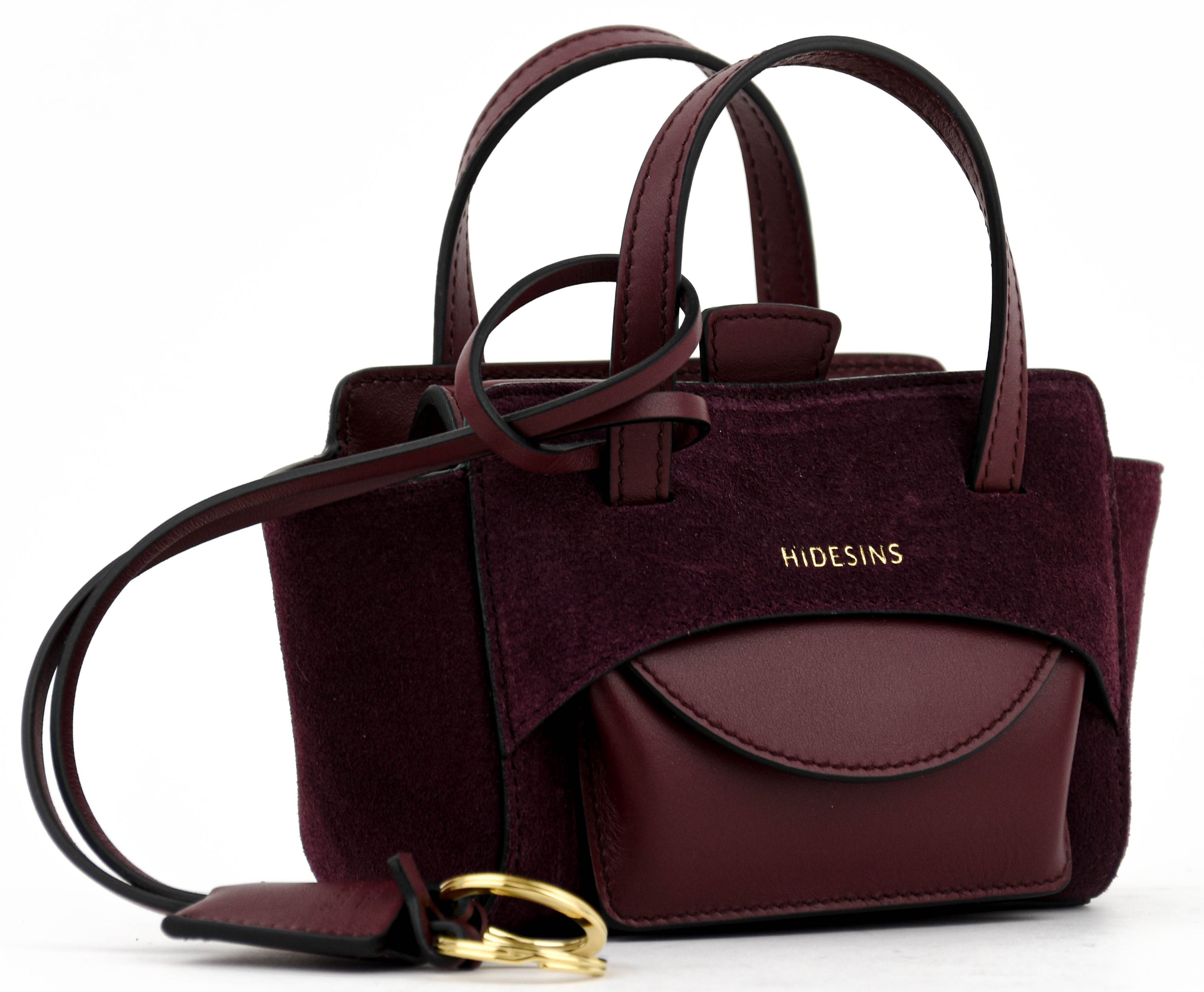 HIDESINS BAG FLAP XS BORDO