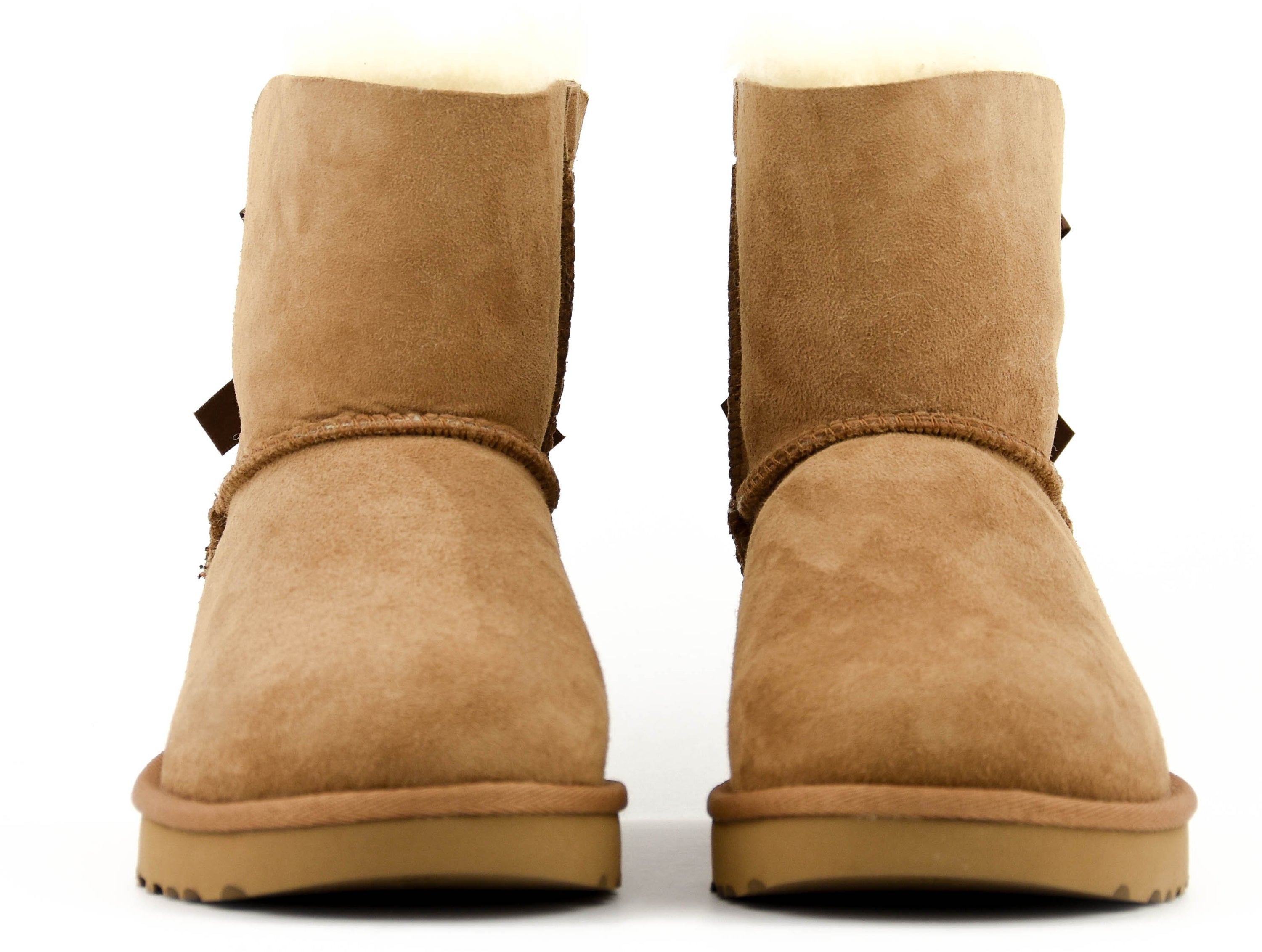 UGG MINI BAILEY BOW II CHESTNUT