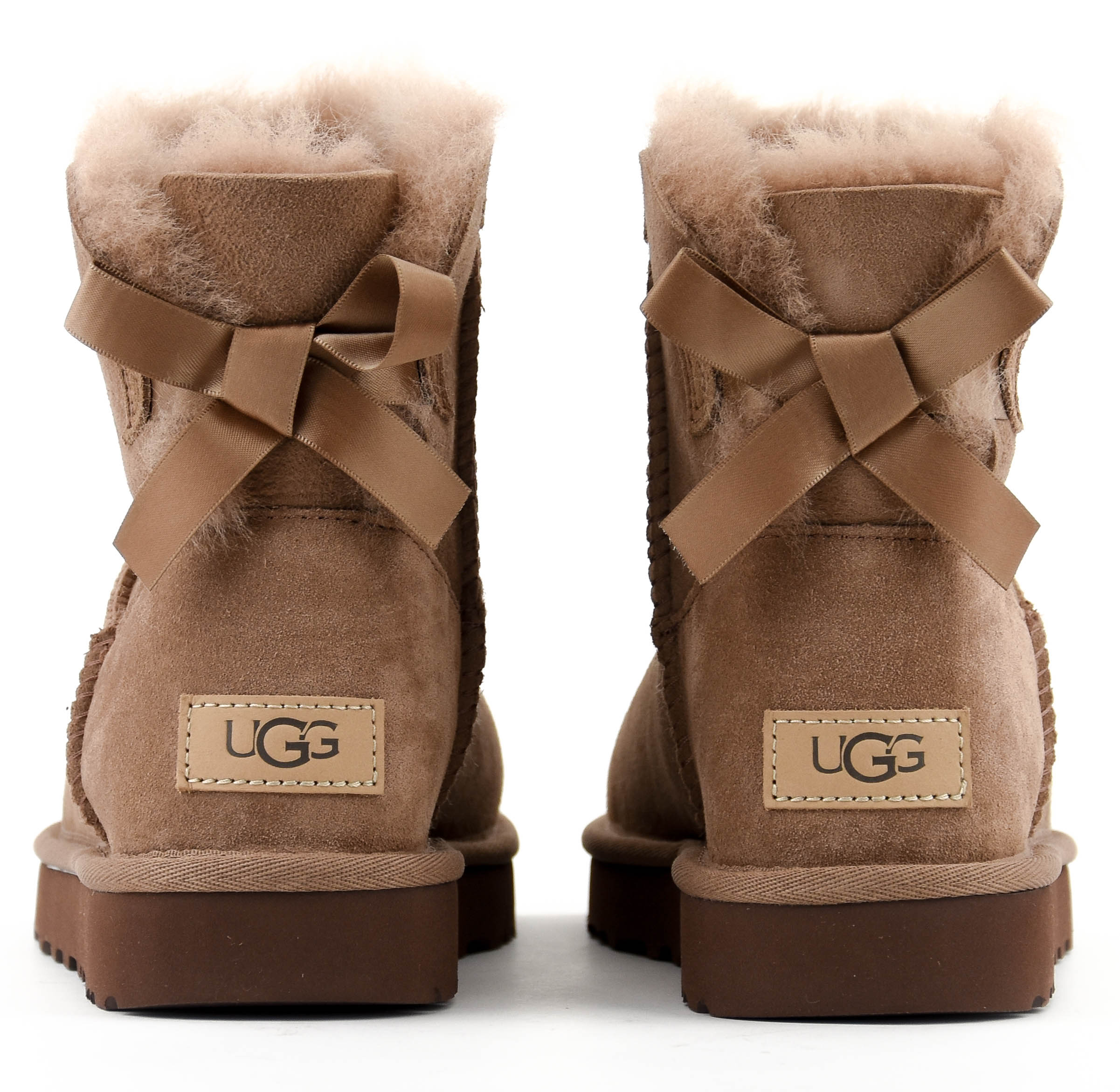UGG MINI BAILEY BOW II ROCKY OAK