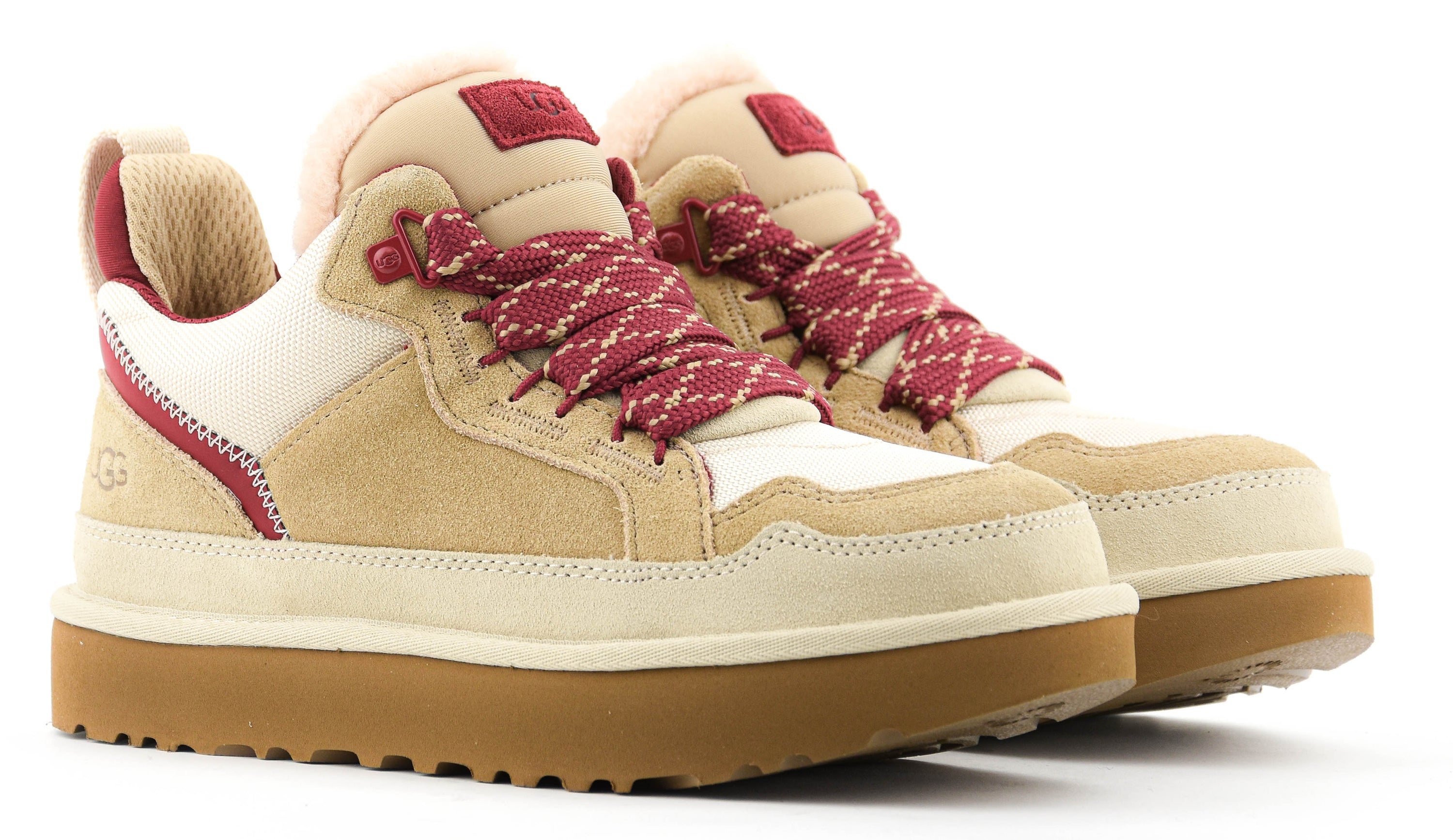 UGG LOWMEL DRIFTWOOD/RED