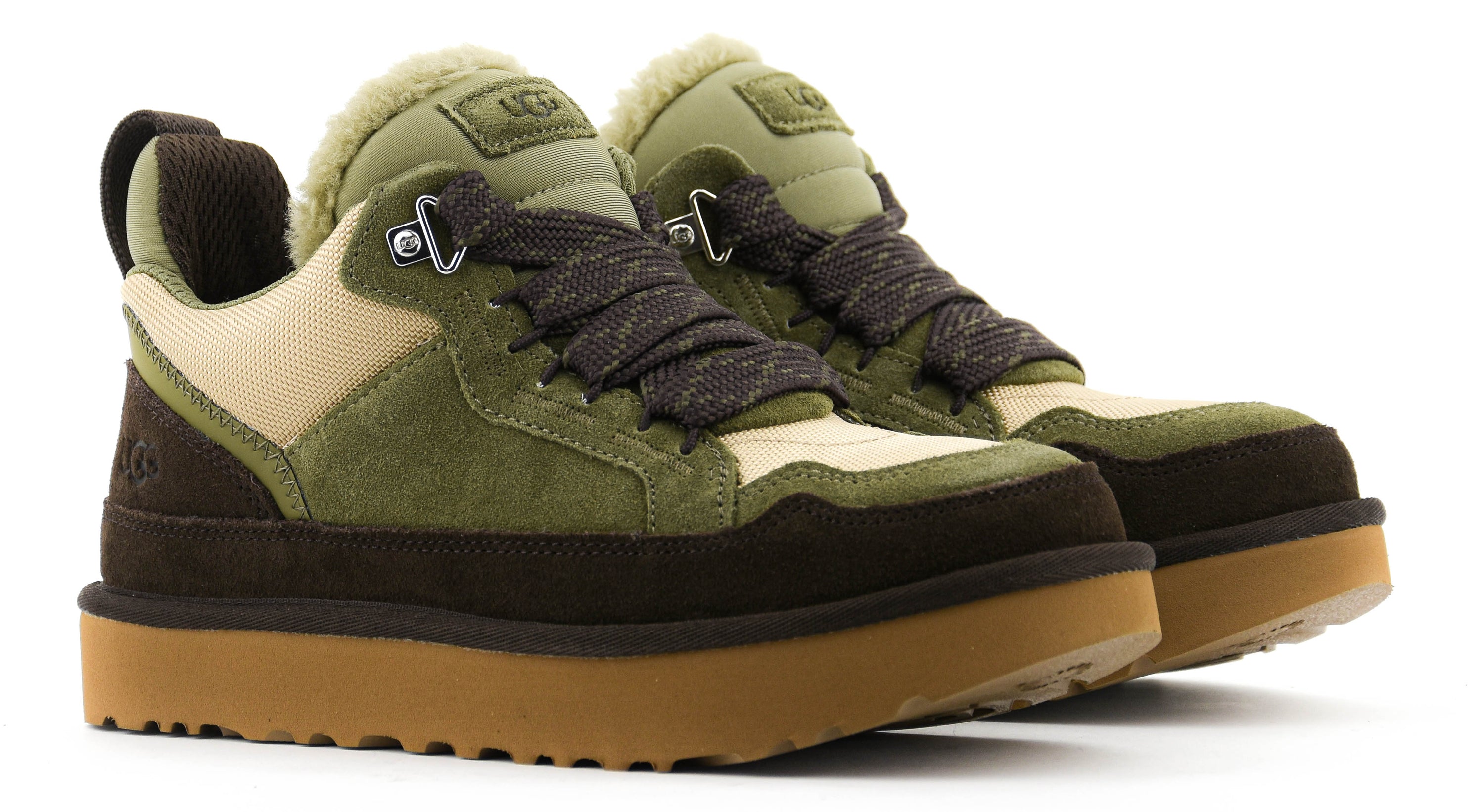 UGG LOWMEL BURNT OLIVE/MUSTARD
