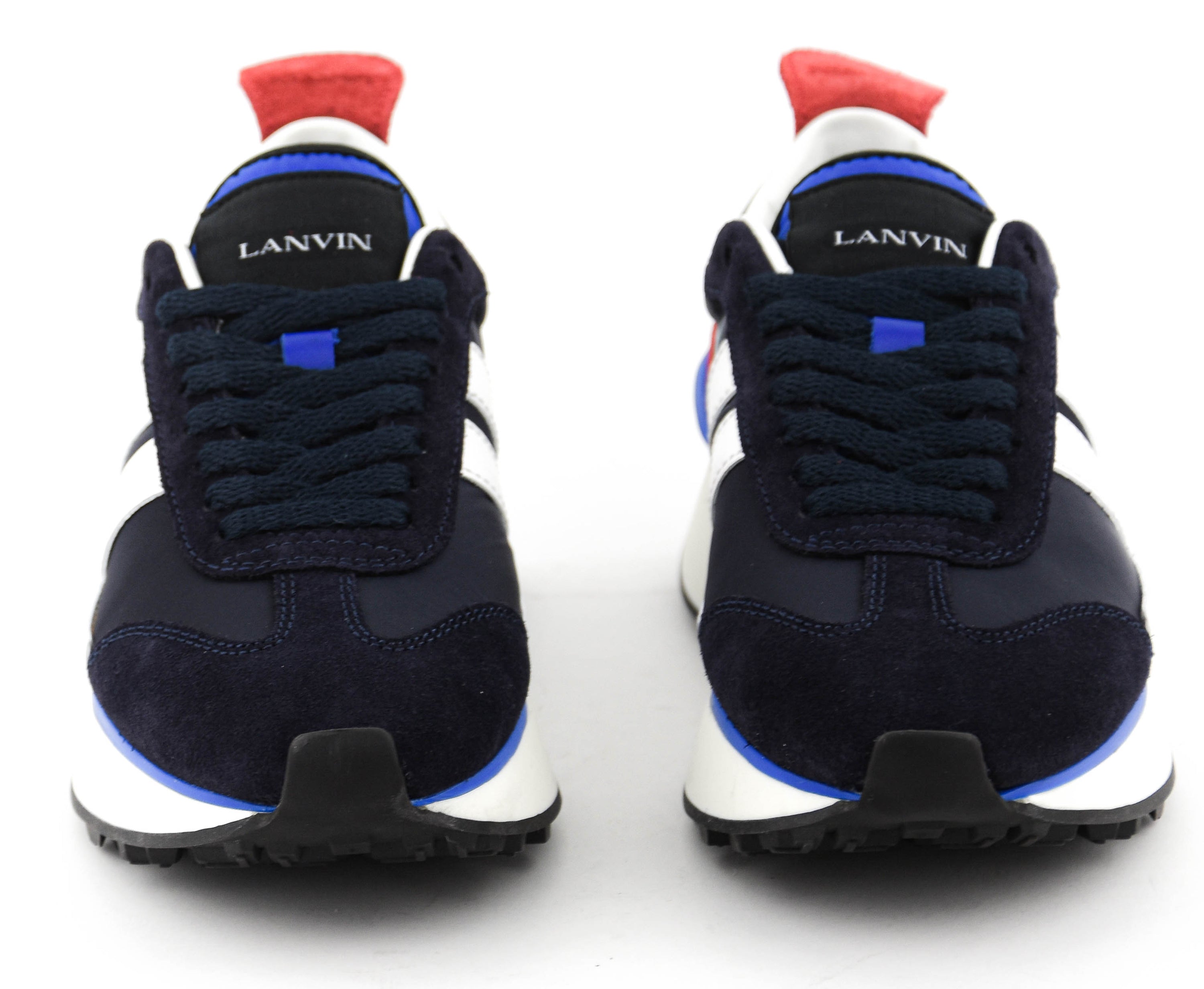 LANVIN BUMPR SNEAKER WHITE BLACK NAVY