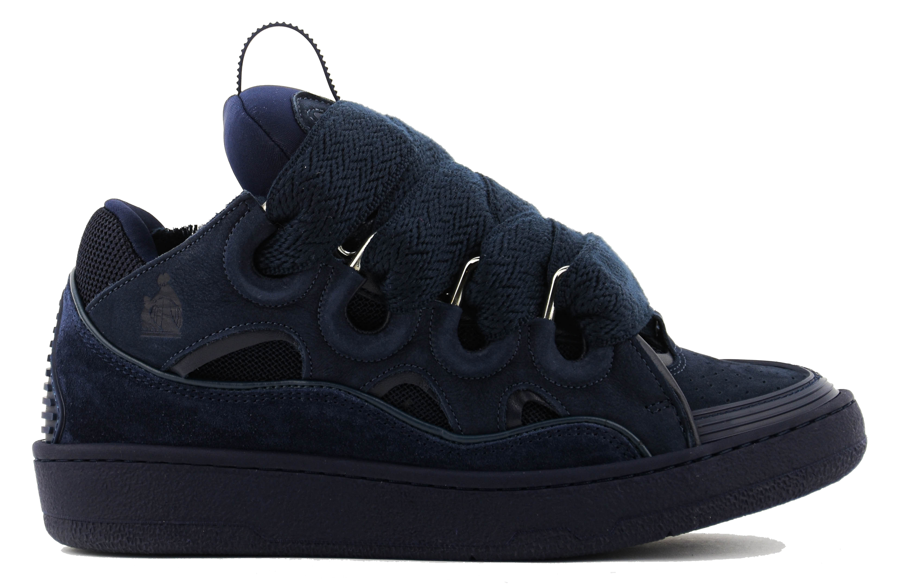 LANVIN CURB SNEAKER NAVY