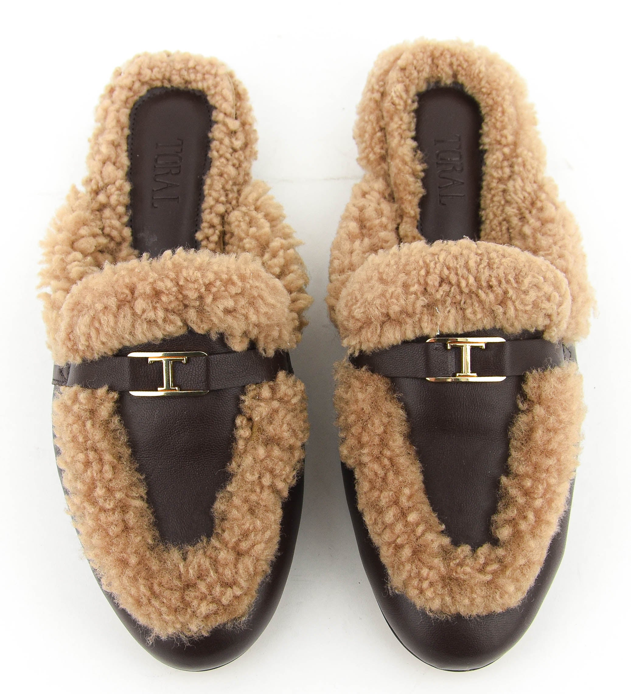TORAL DAPHNE SLIDE DARK BROWN