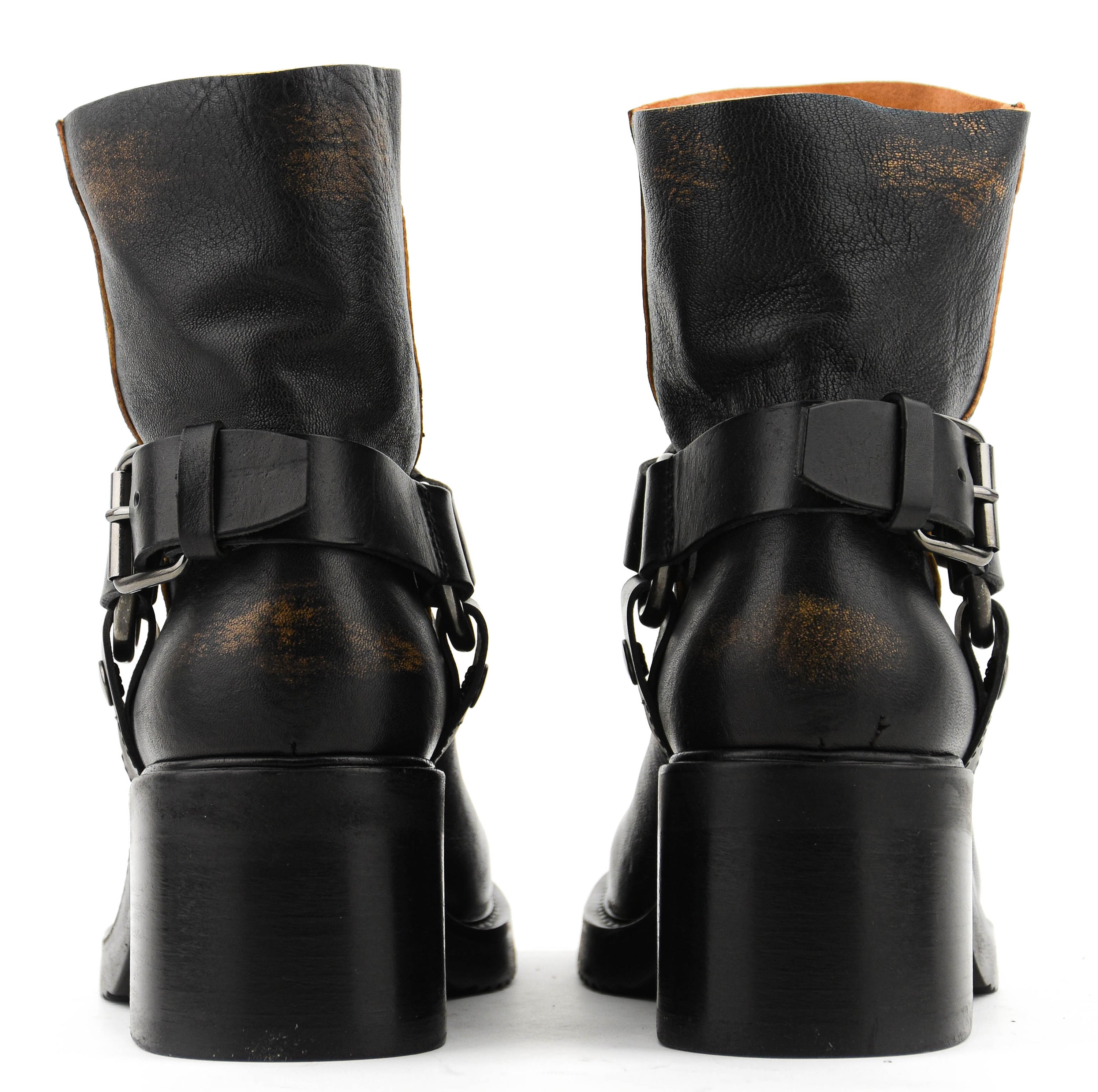 ELENA IACHI BOLD BOOTIE BOHEMIAN BLACK
