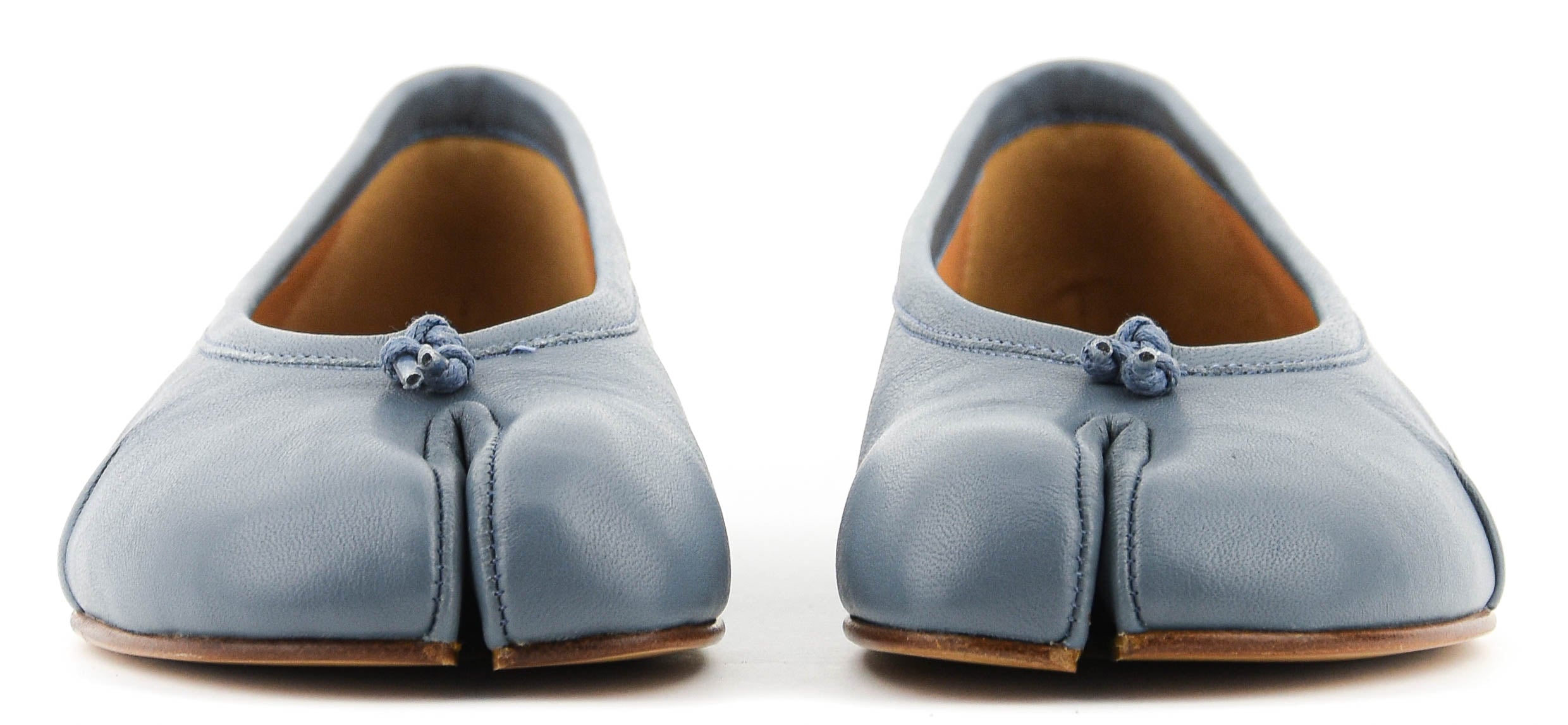 MAISON MARGIELA NEW TABI BALLERINA JEANS BLU