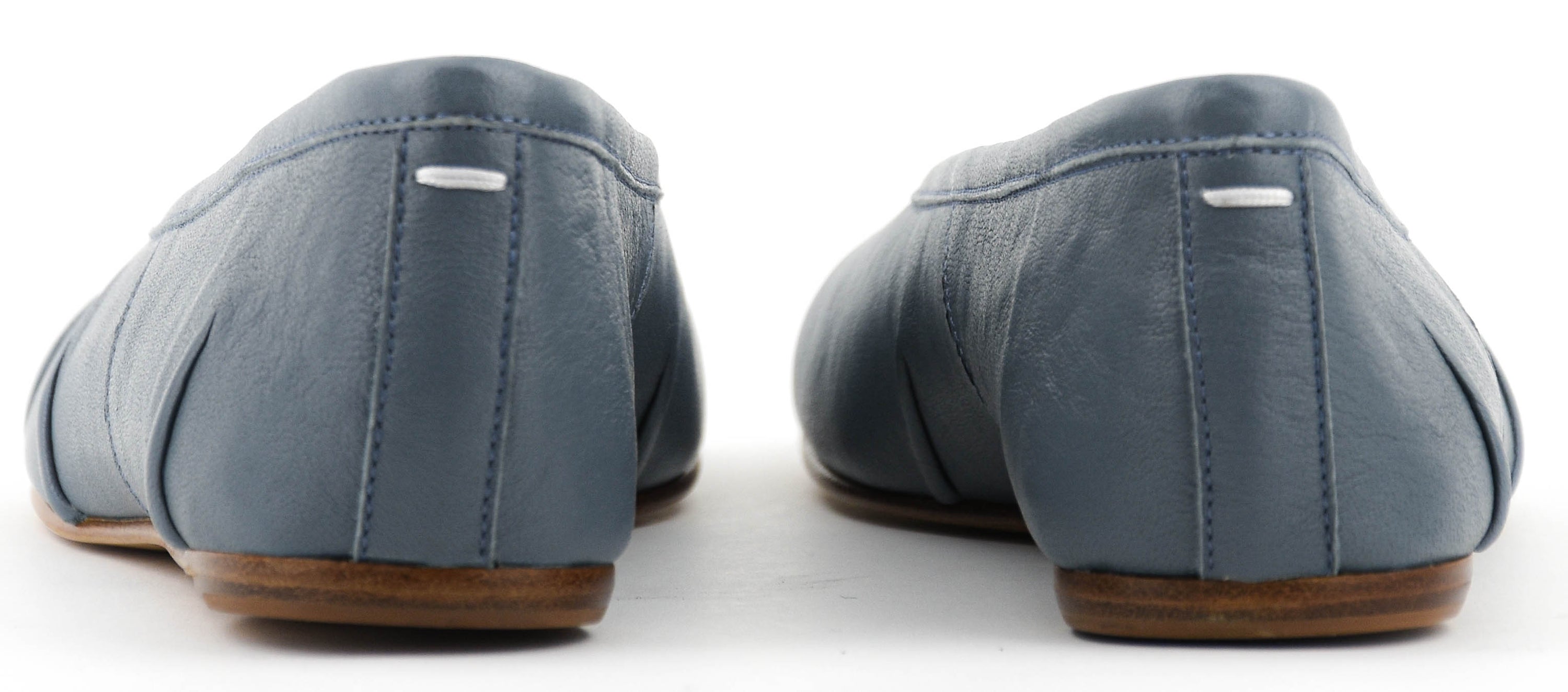 MAISON MARGIELA NEW TABI BALLERINA JEANS BLU