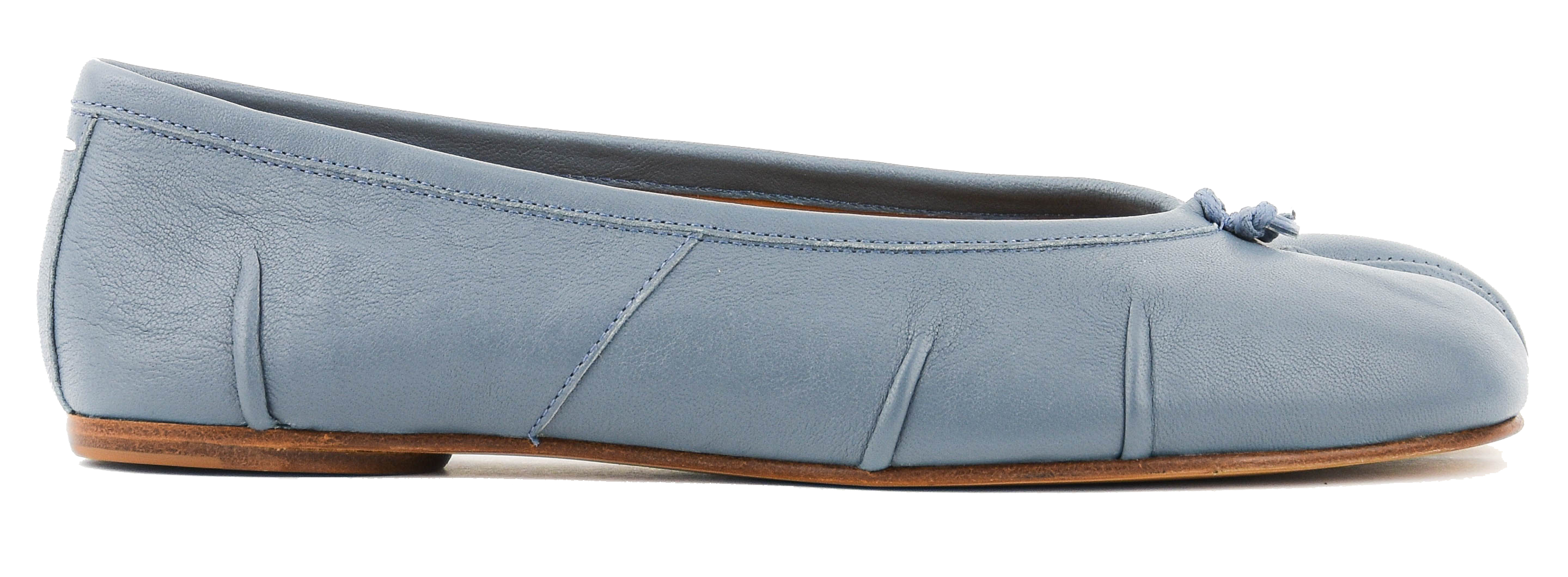 MAISON MARGIELA NEW TABI BALLERINA JEANS BLU