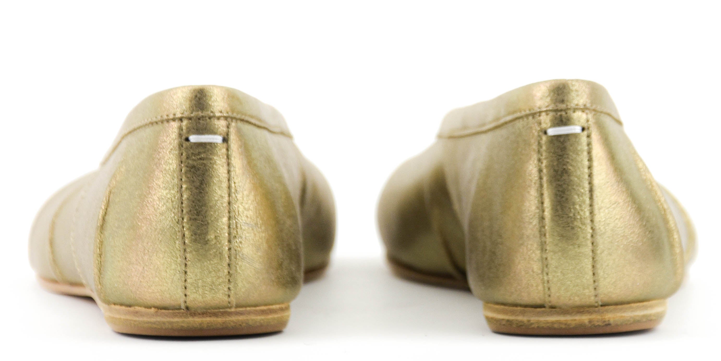MAISON MARGIELA NEW TABI BALLERINA GOLD