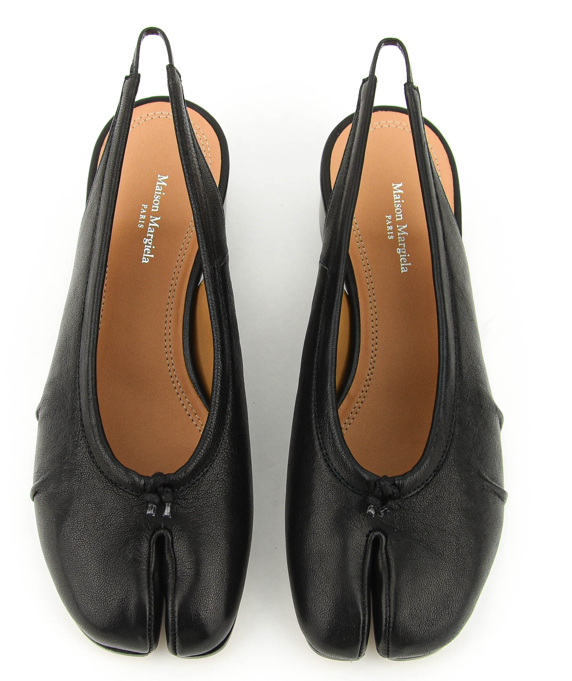 MAISON MARGIELA NEW TABI SLINGBACK BLACK