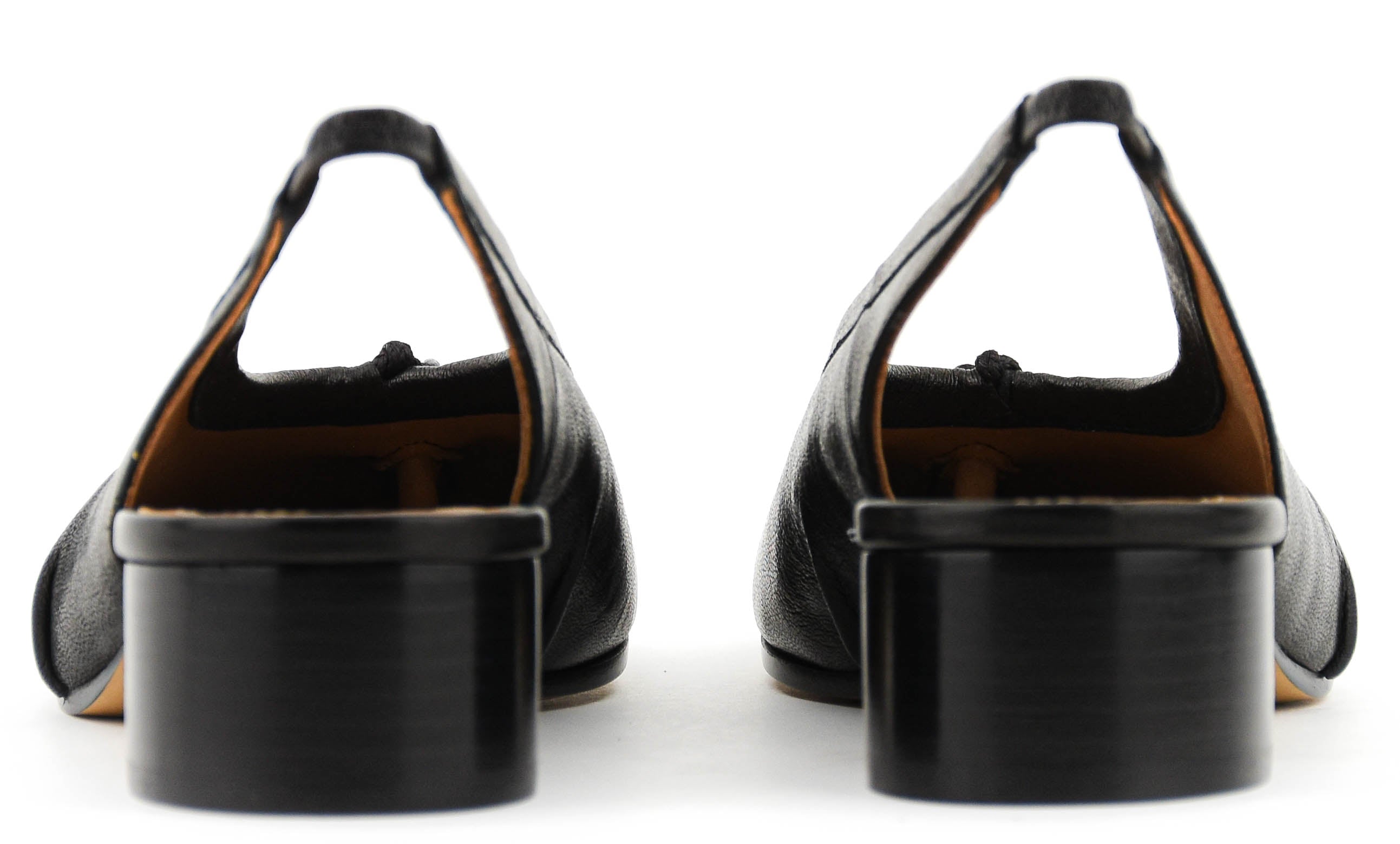 MAISON MARGIELA NEW TABI SLINGBACK BLACK