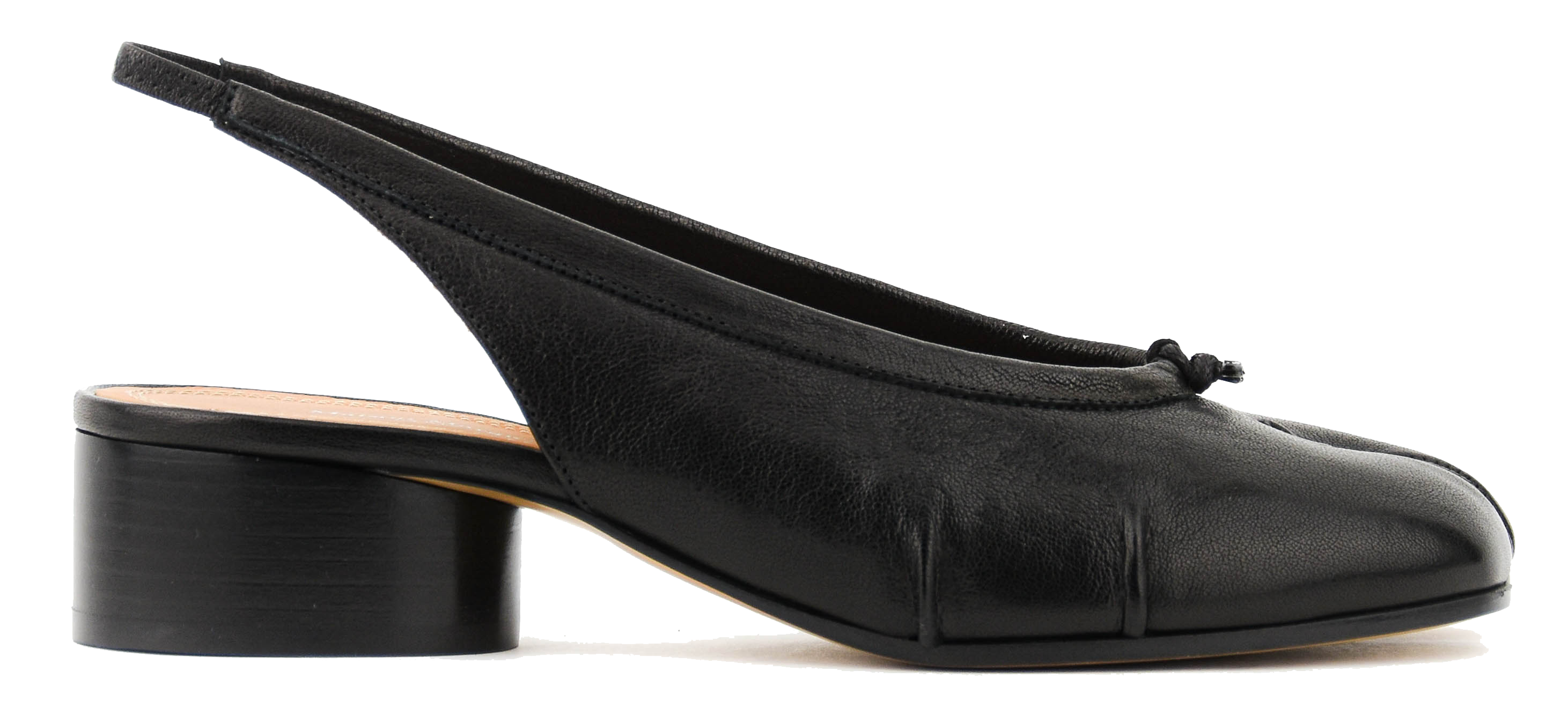 MAISON MARGIELA NEW TABI SLINGBACK BLACK