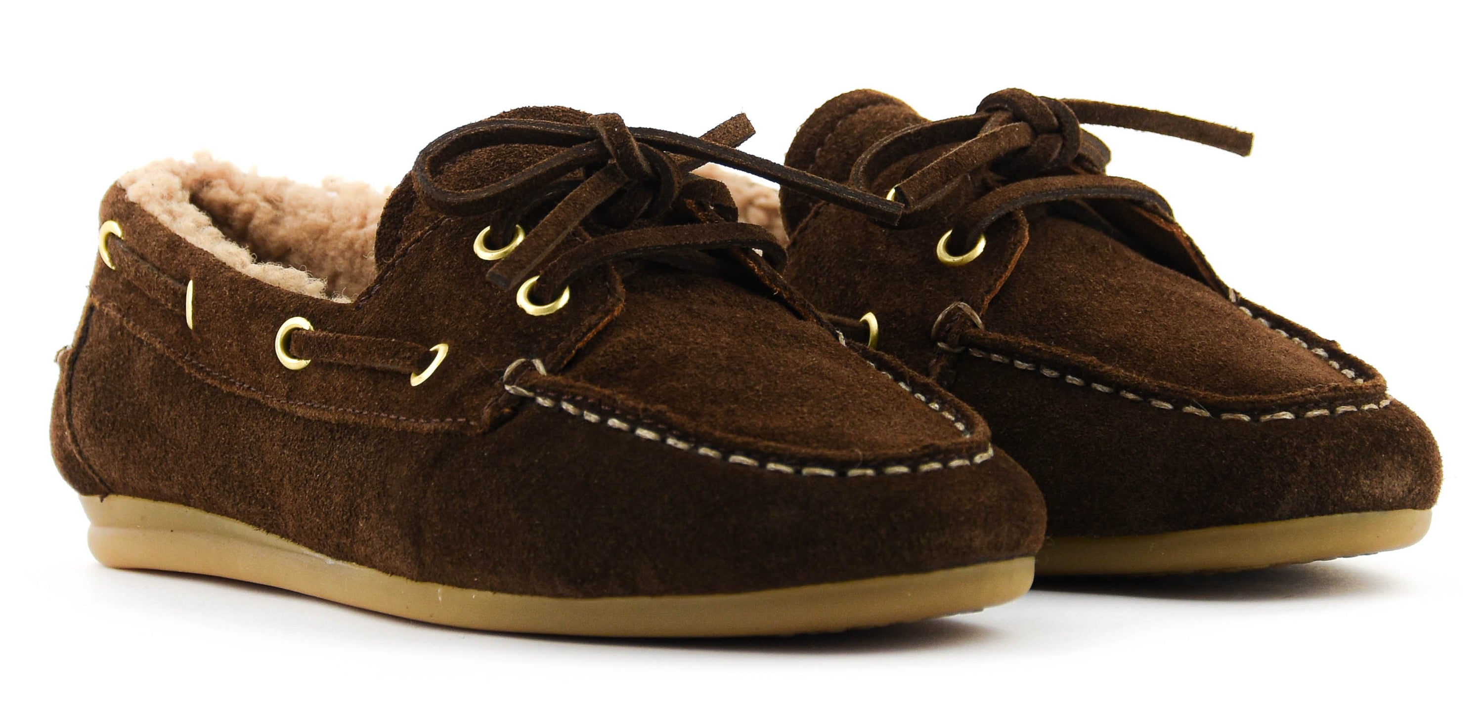 TORAL SHEEP MOCCASINE BROWN