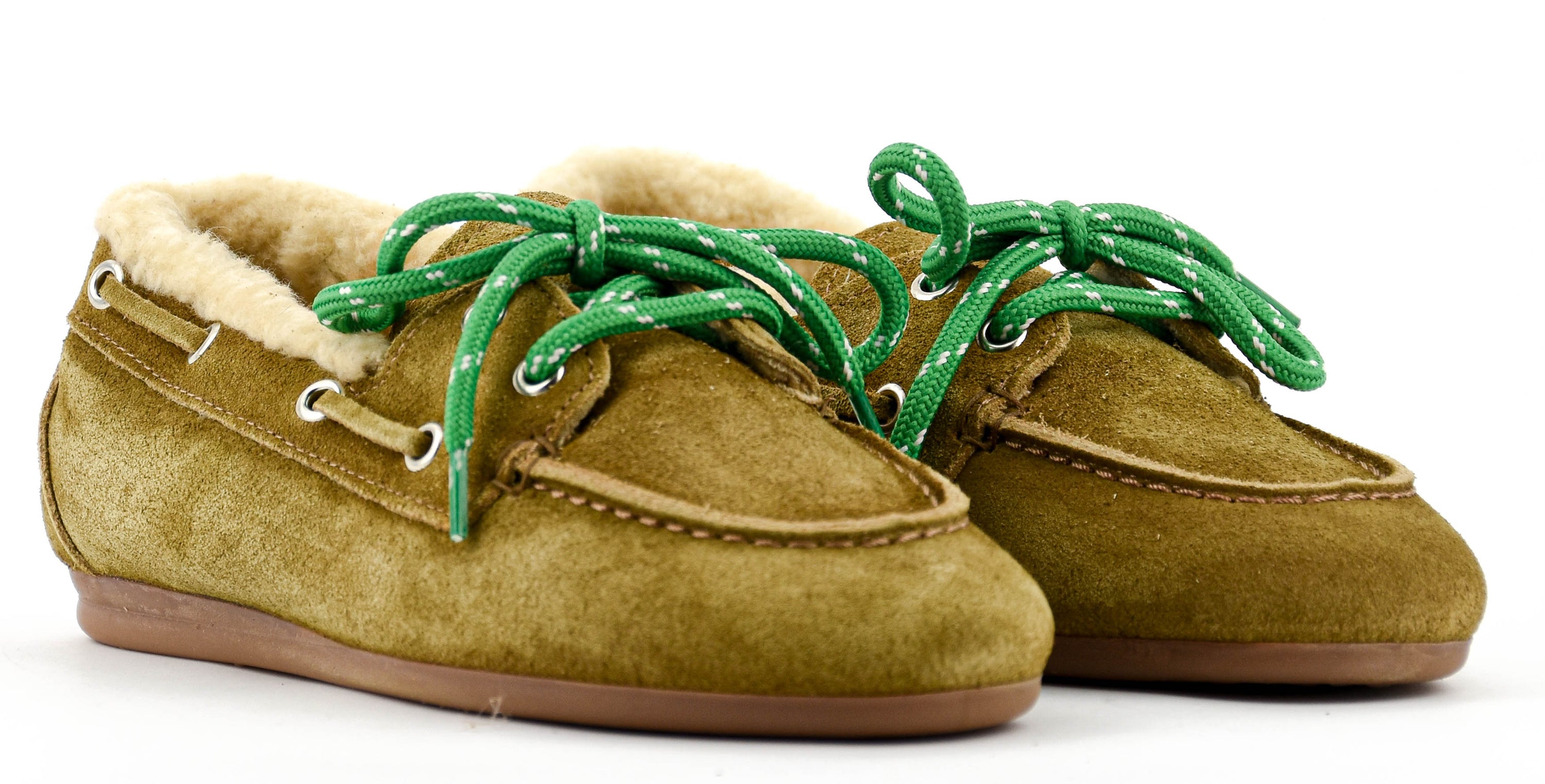 POSA BOAT LOAFER DESERT TAN FUR