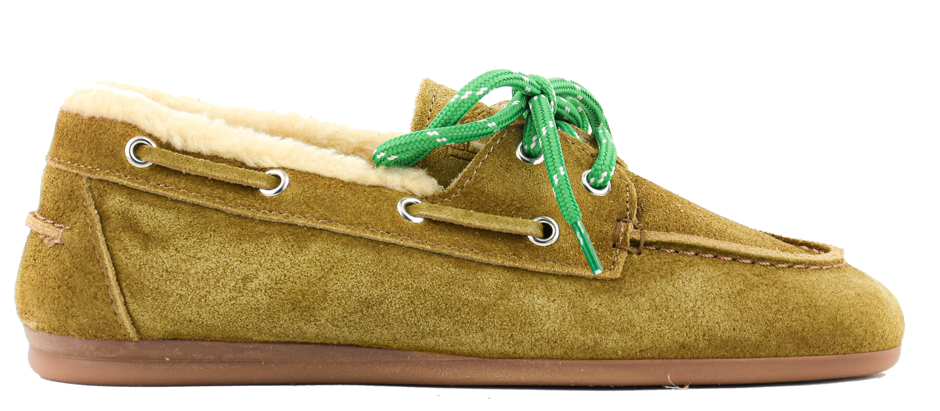 POSA BOAT LOAFER DESERT TAN FUR