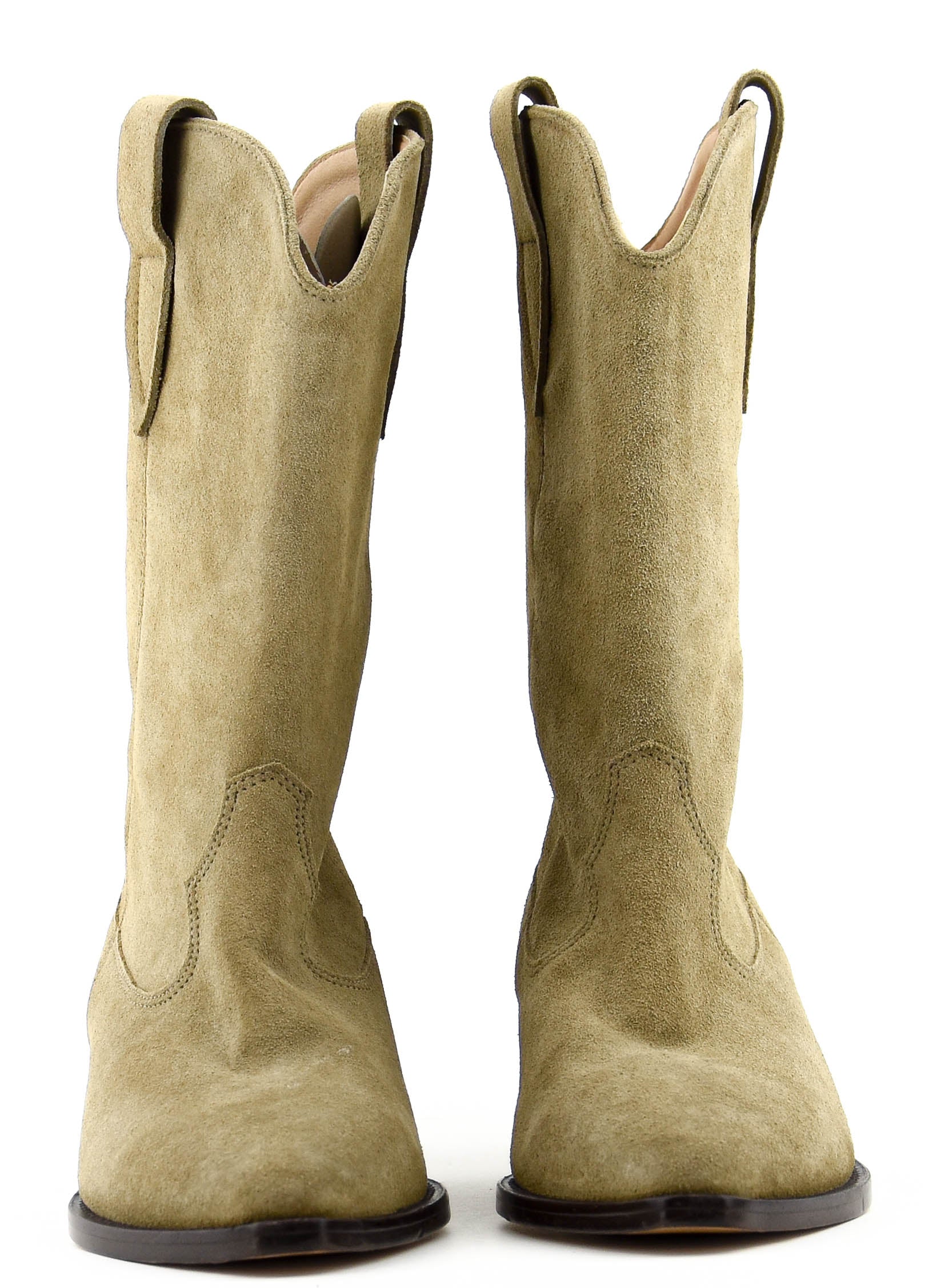 ISABEL MARANT DUERTO BOOT TAUPE