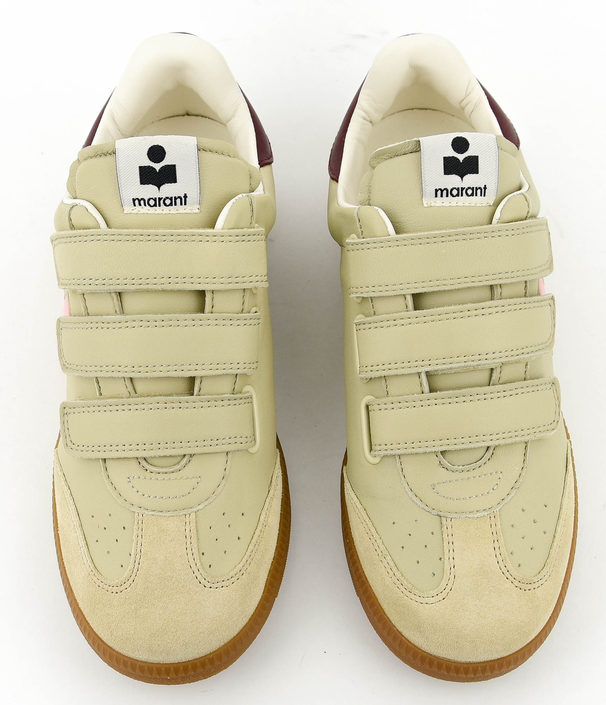 ISABEL MARANT BETH SNEAKER ECRU PINK