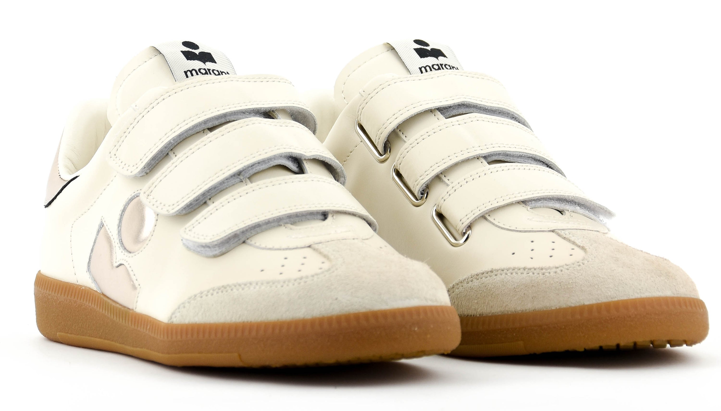 ISABEL MARANT BETH SNEAKER CHALK CHAMPAGNE