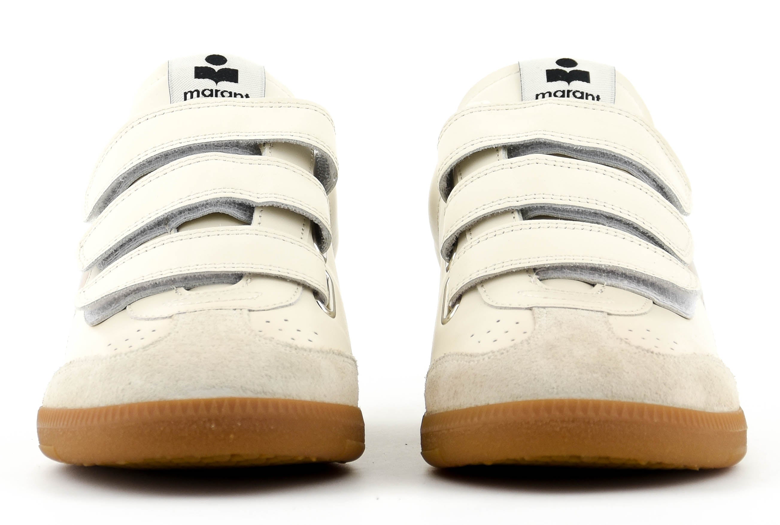 ISABEL MARANT BETH SNEAKER CHALK CHAMPAGNE