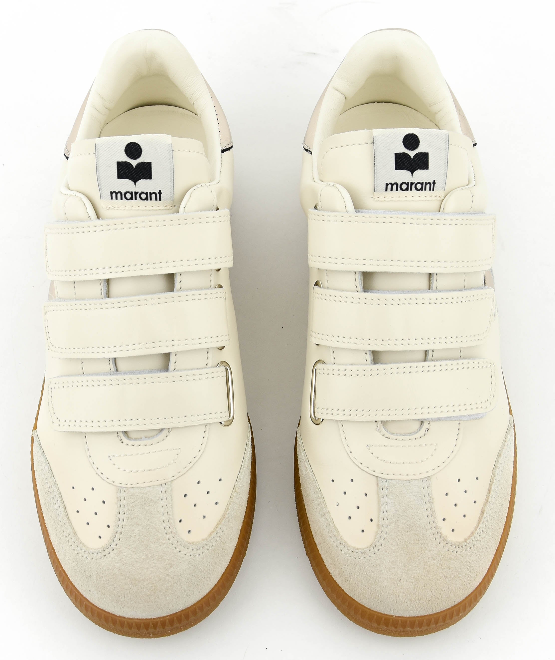 ISABEL MARANT BETH SNEAKER CHALK CHAMPAGNE