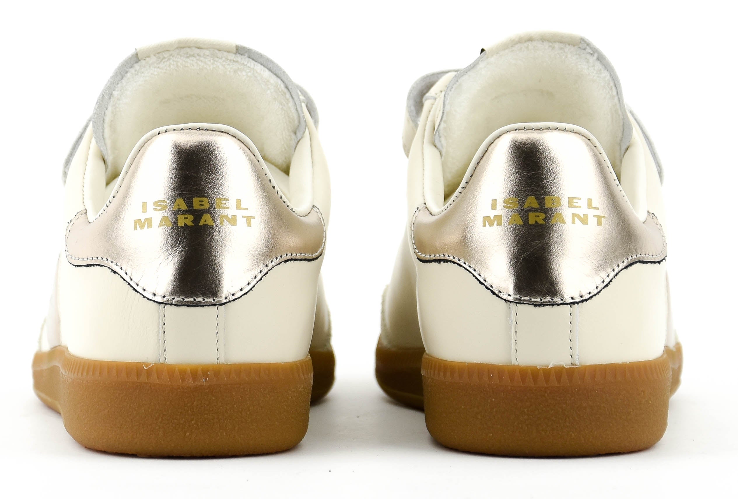 ISABEL MARANT BETH SNEAKER CHALK CHAMPAGNE