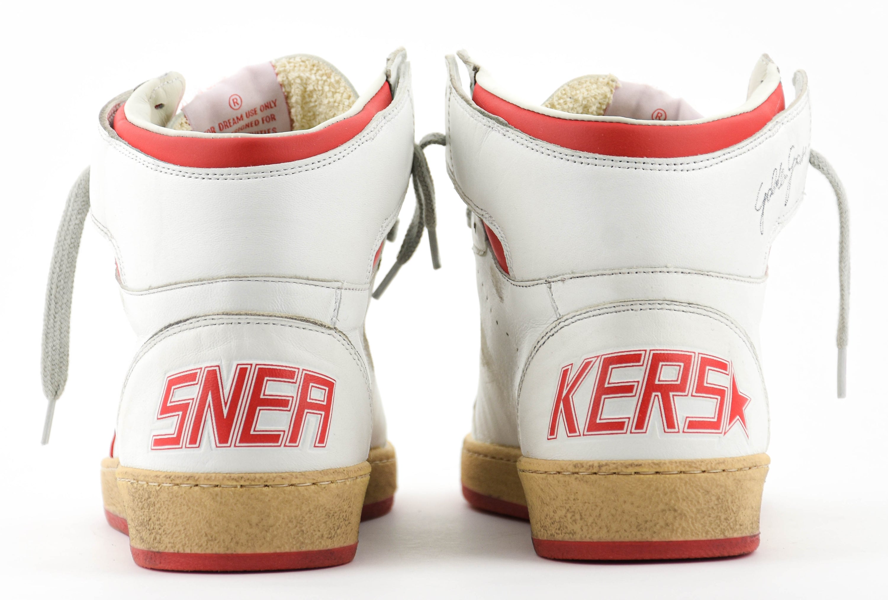 GOLDEN GOOSE SKYSTAR WHITE RED