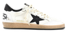 GOLDEN GOOSE BALLSTAR WHITE BLACK by paul warmer