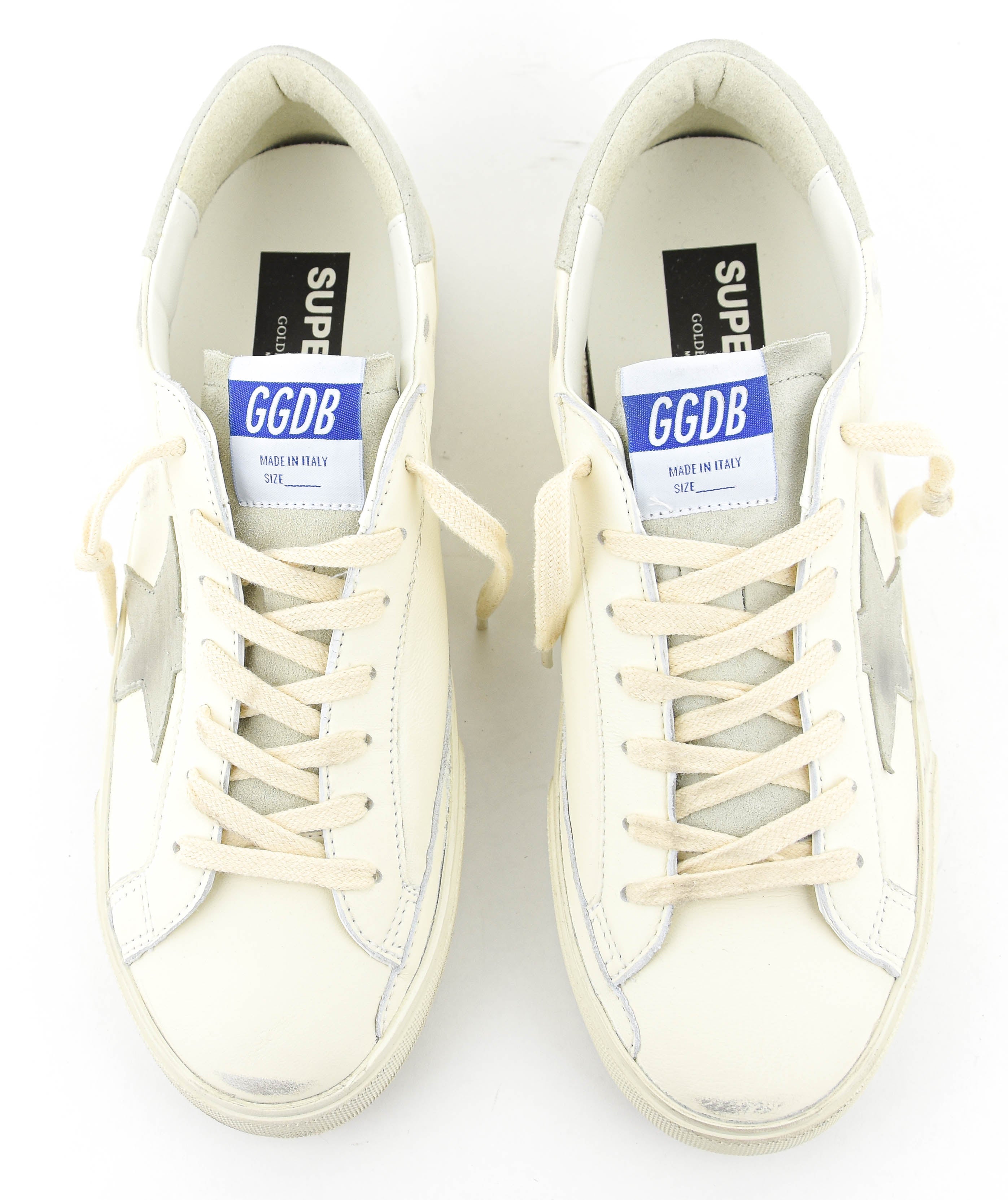 GOLDEN GOOSE SUPERSTAR WHITE GREY