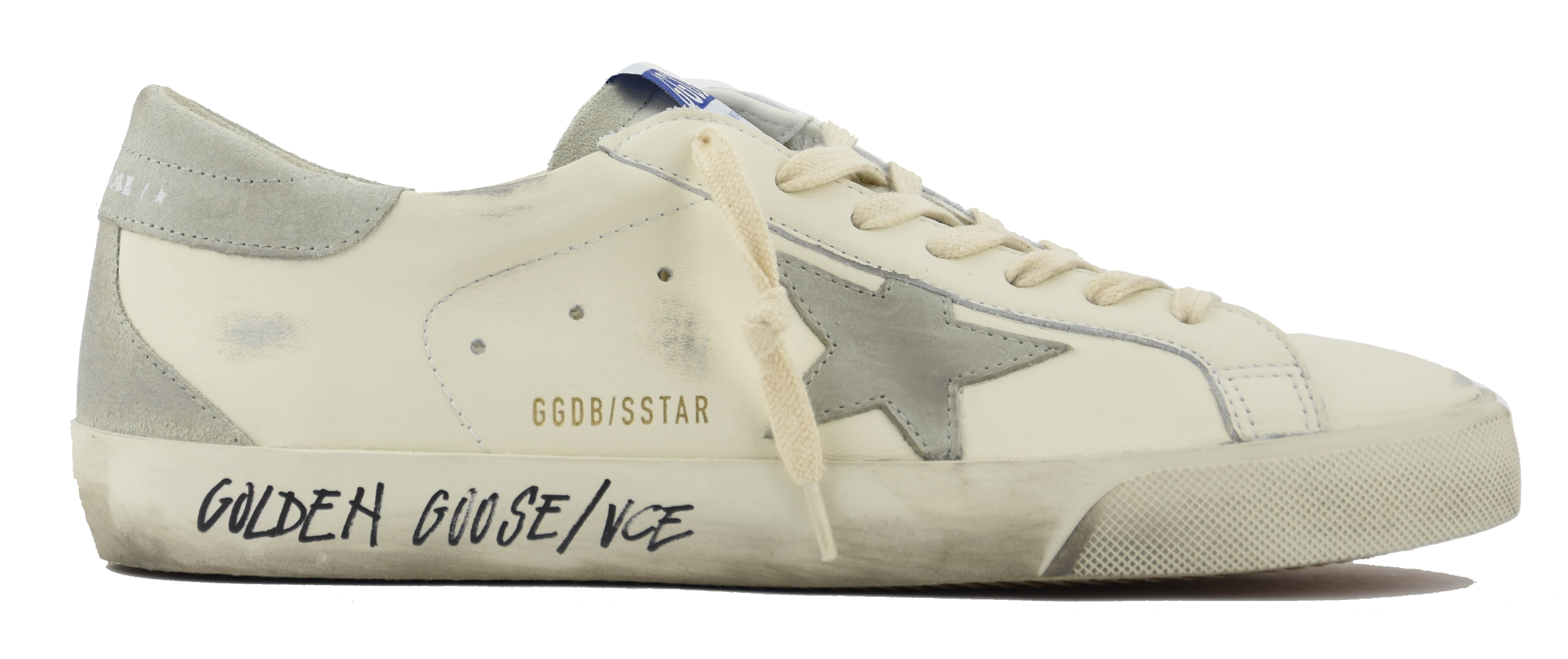 GOLDEN GOOSE SUPERSTAR WHITE GREY