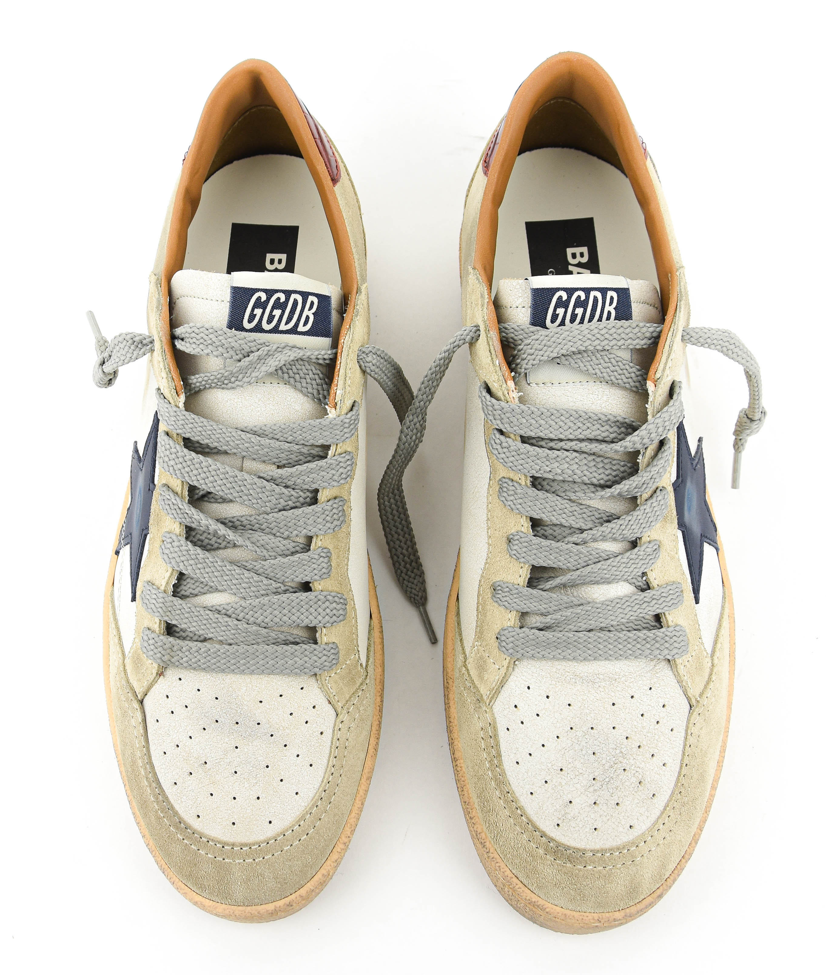 GOLDEN GOOSE BALLSTAR WHITE INK ICE