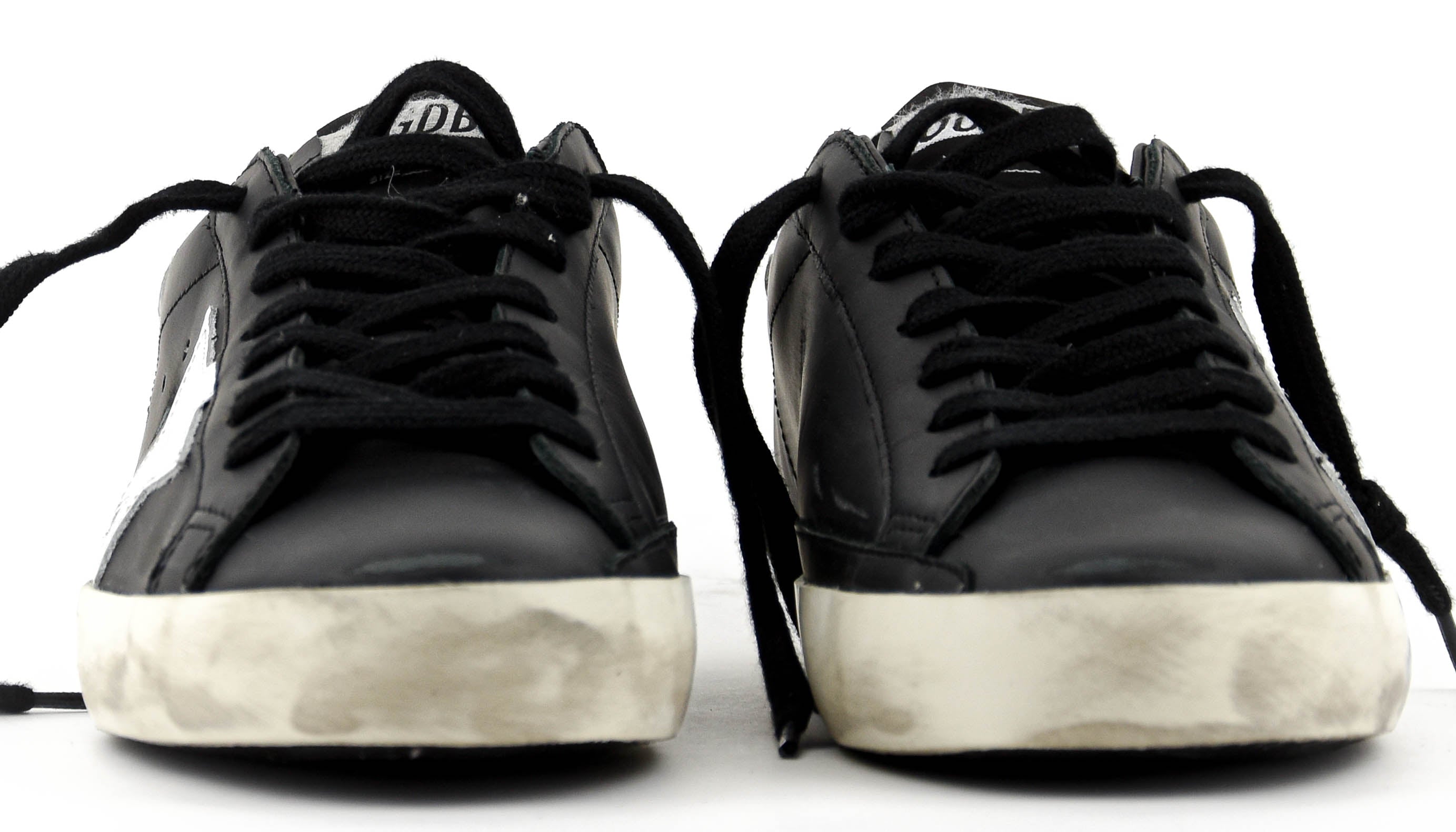 GOLDEN GOOSE SUPERSTAR BLACK WHITE