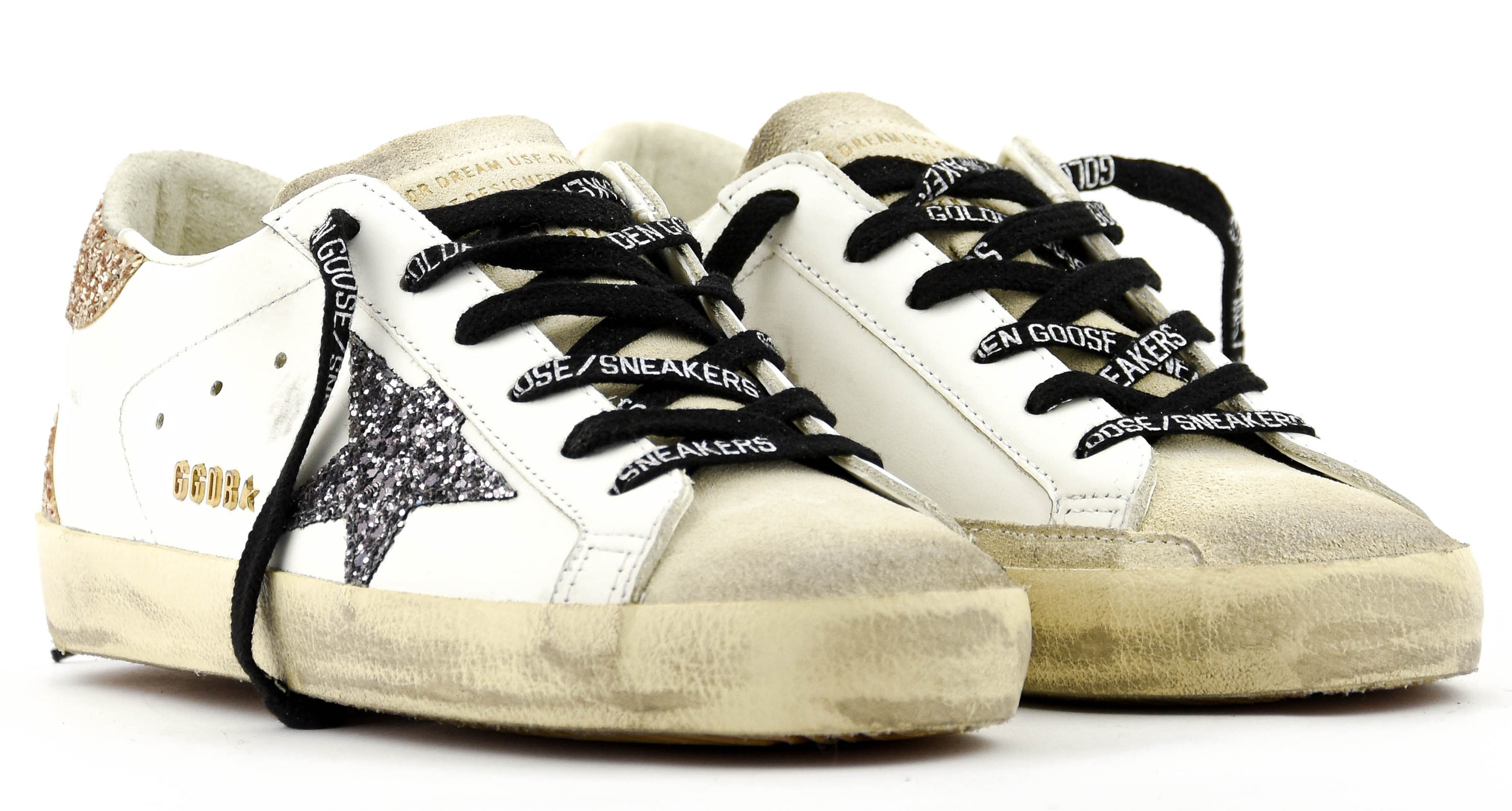 GOLDEN GOOSE SUPERSTAR WHITE SEEDPEARL
