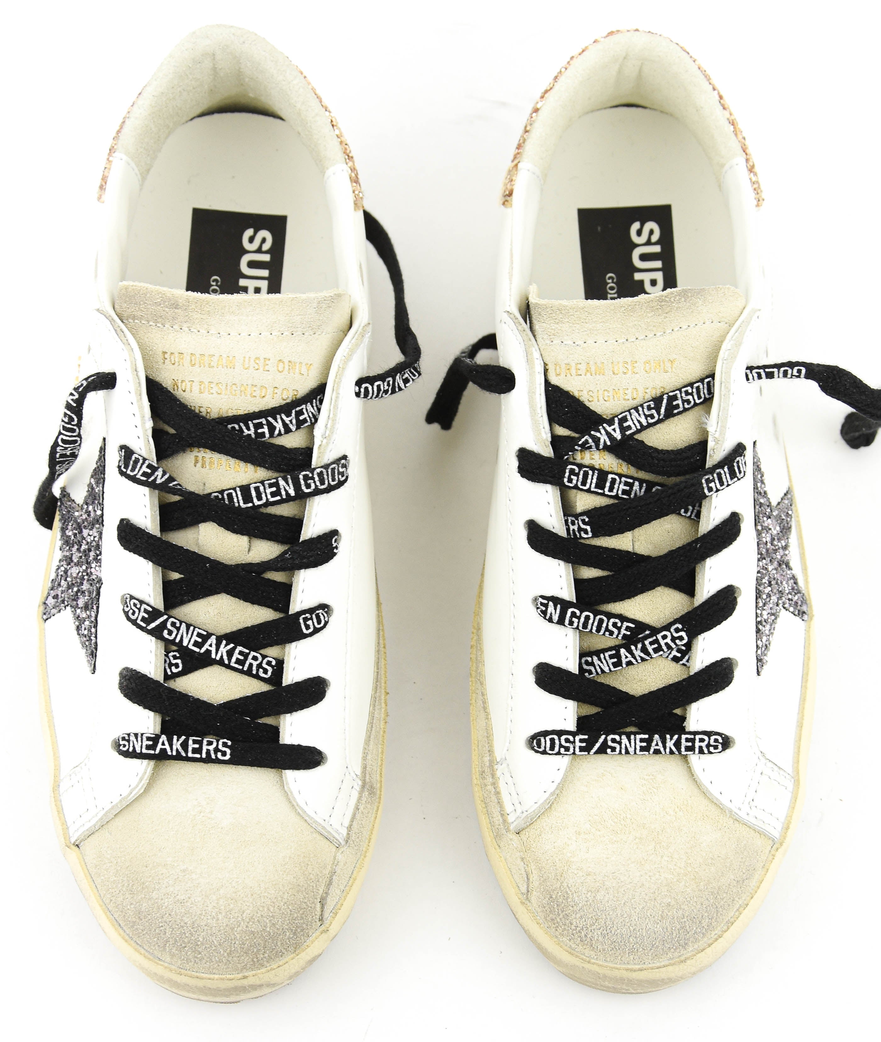 GOLDEN GOOSE SUPERSTAR WHITE SEEDPEARL